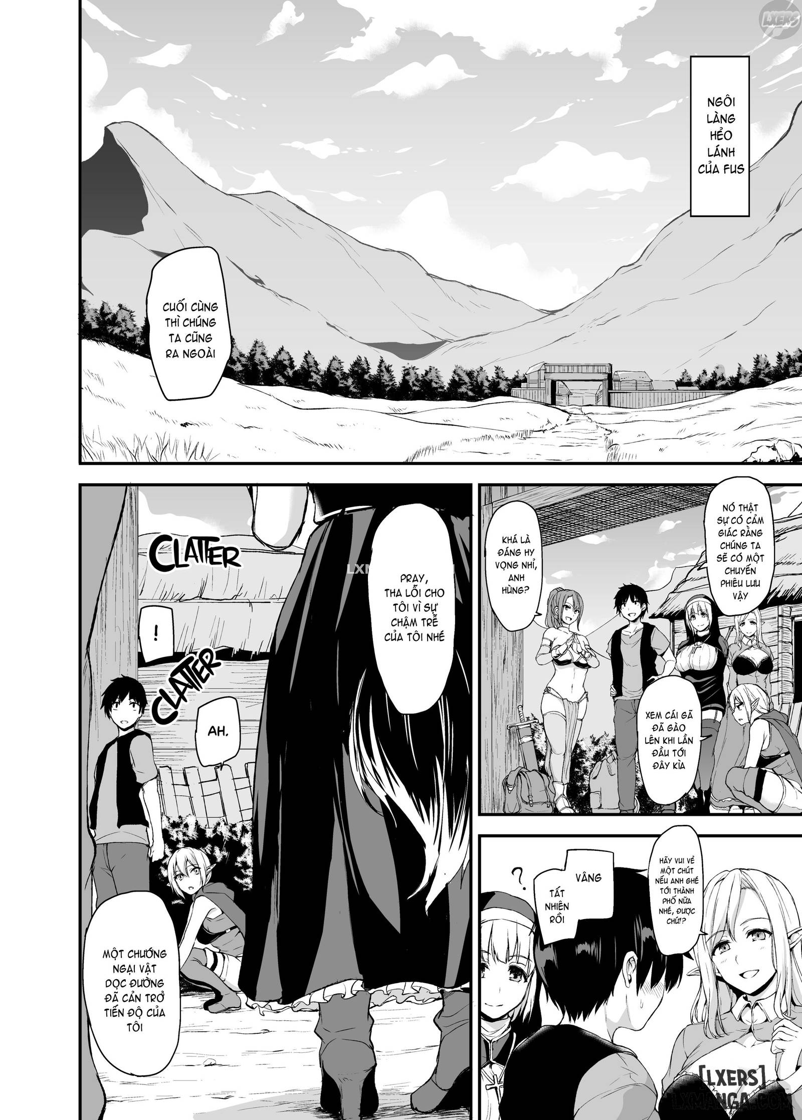 HentaiVN.net - Ảnh 3 - Câu Chuyện Về Harem Ở Dị Giới - Chapter 2