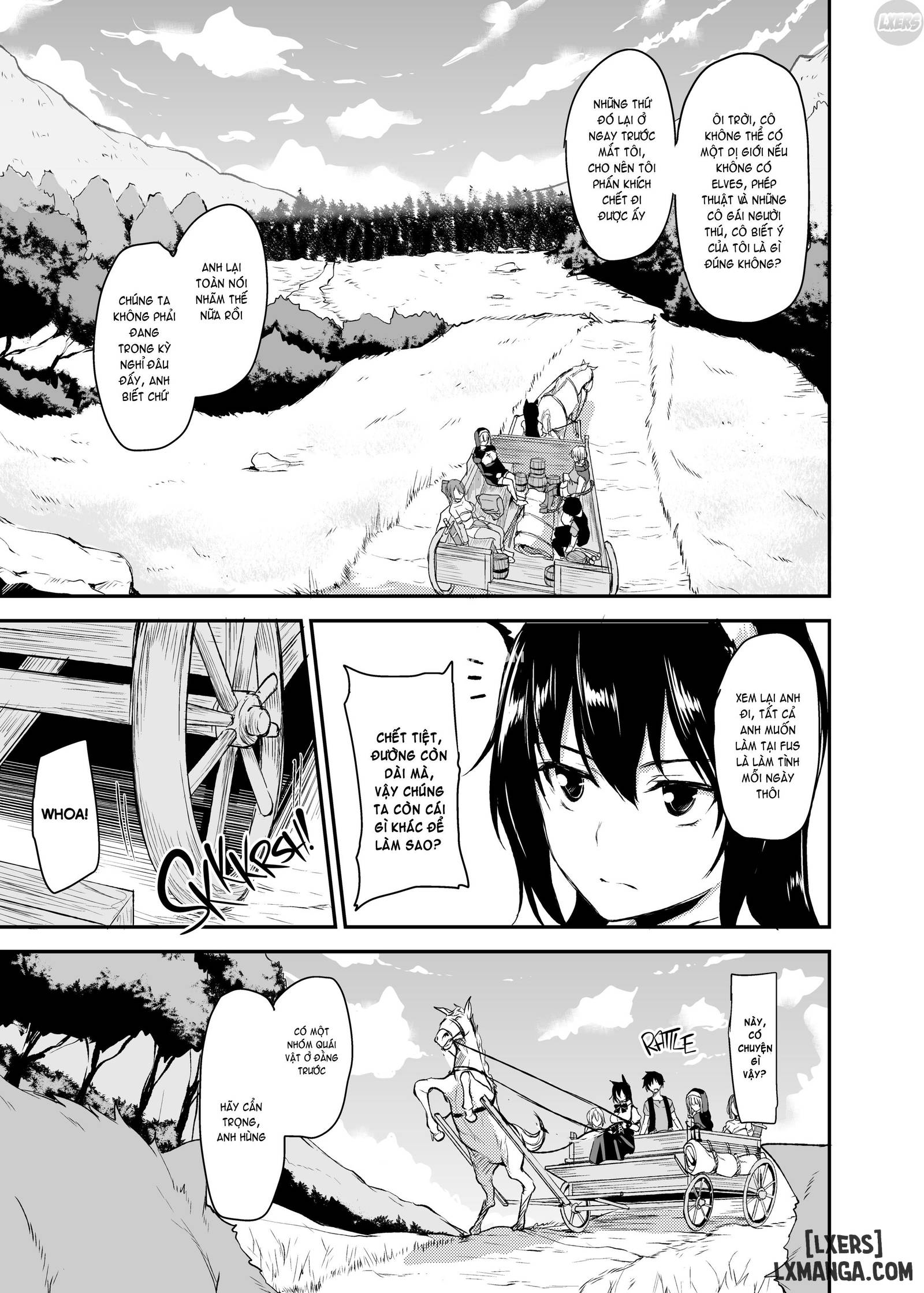 HentaiVN.net - Ảnh 6 - Câu Chuyện Về Harem Ở Dị Giới - Chapter 2