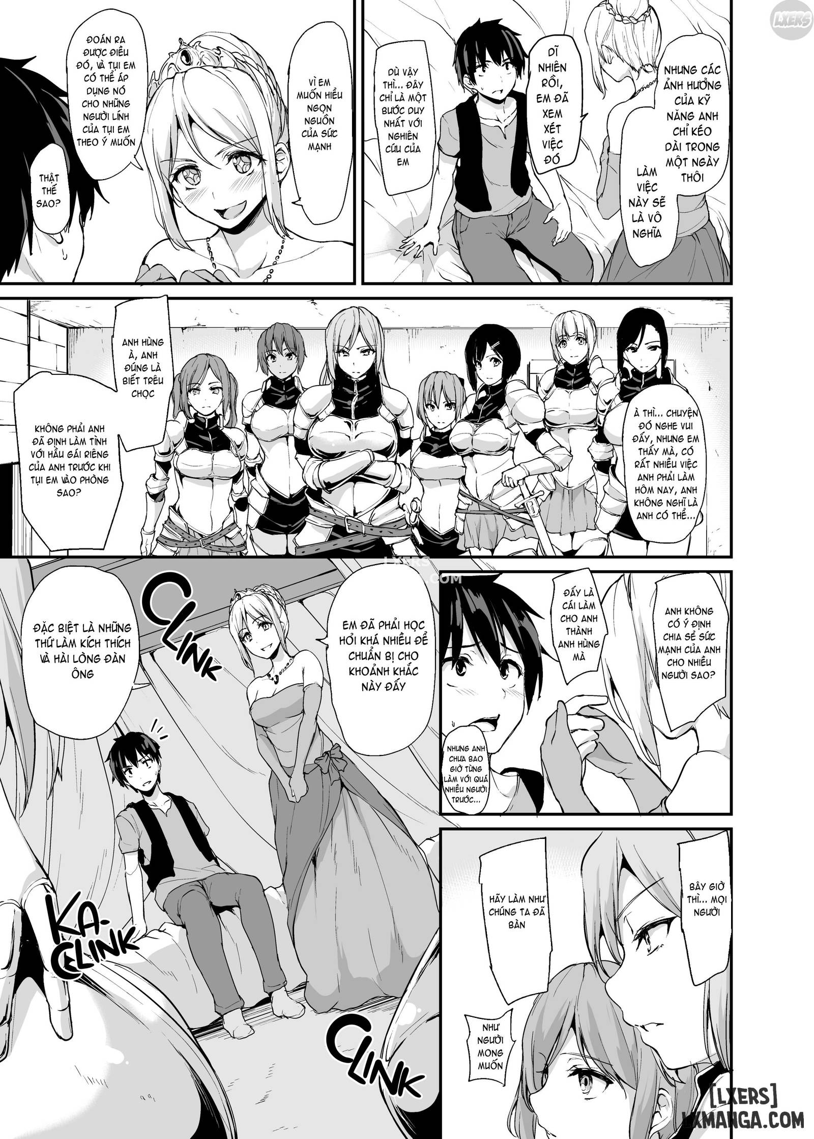 HentaiVN.net - Ảnh 10 - Câu Chuyện Về Harem Ở Dị Giới - Chapter 3