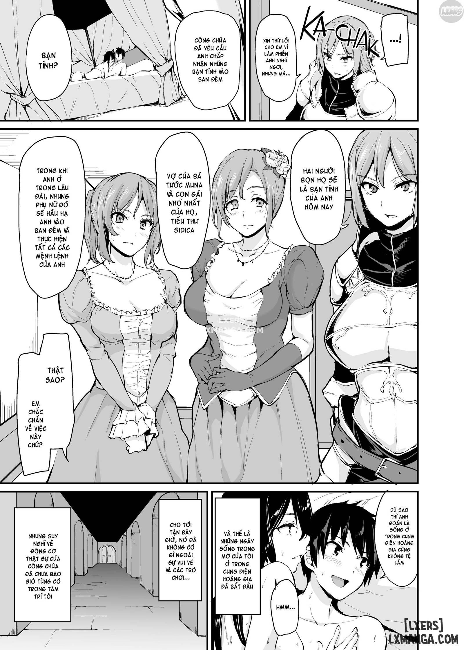 HentaiVN.net - Ảnh 108 - Câu Chuyện Về Harem Ở Dị Giới - Chapter 3
