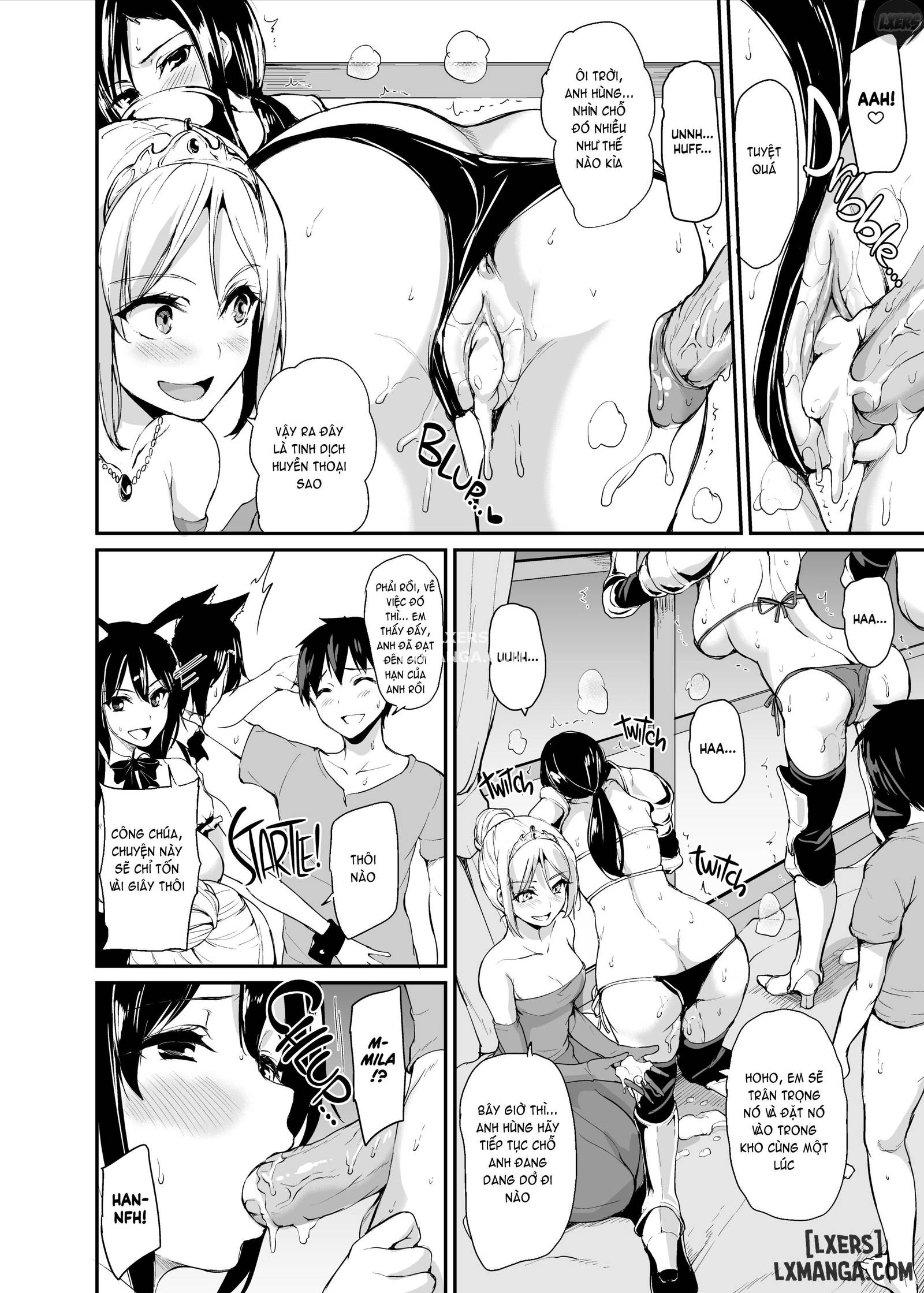 HentaiVN.net - Ảnh 23 - Câu Chuyện Về Harem Ở Dị Giới - Chapter 3
