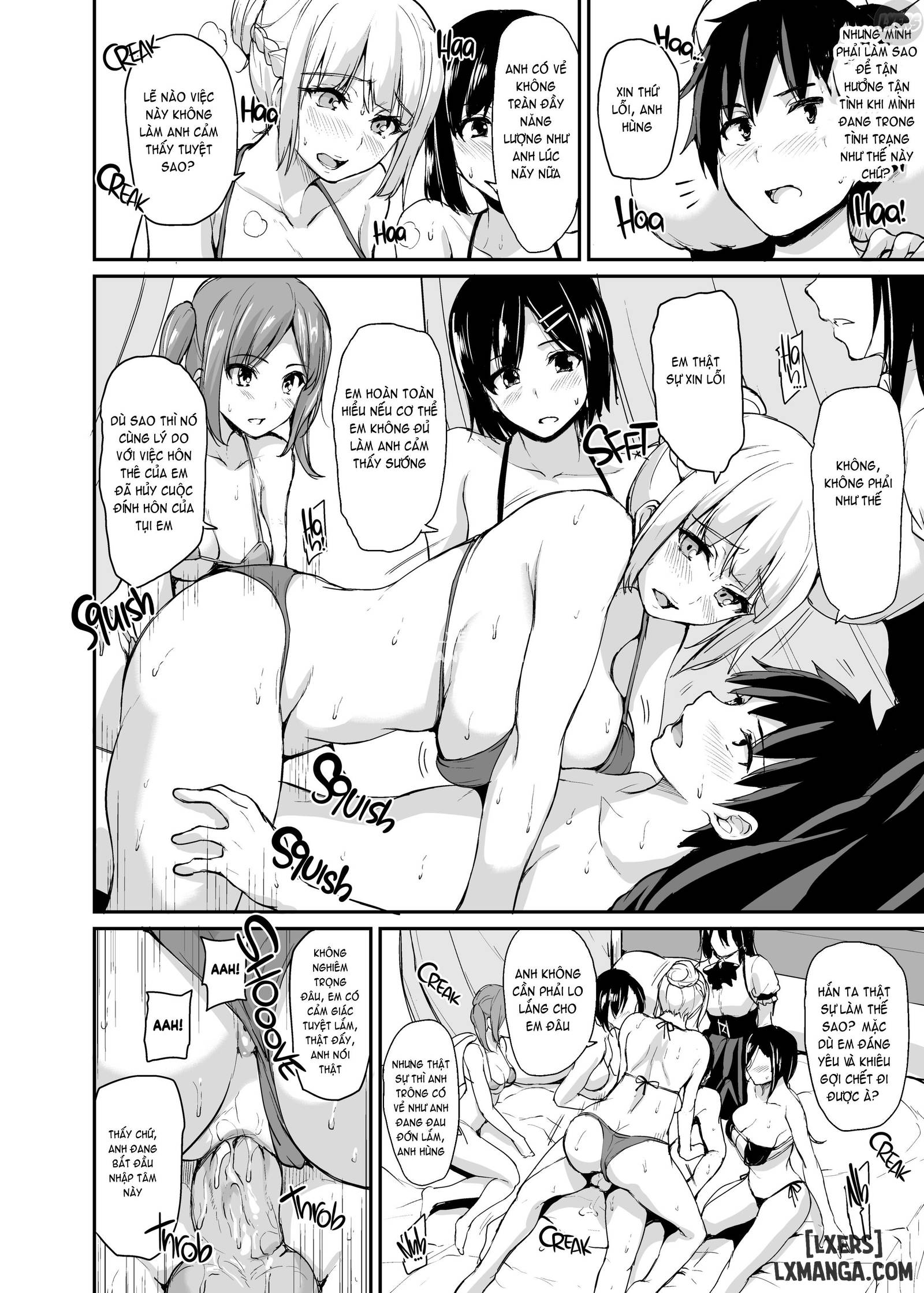 HentaiVN.net - Ảnh 27 - Câu Chuyện Về Harem Ở Dị Giới - Chapter 3
