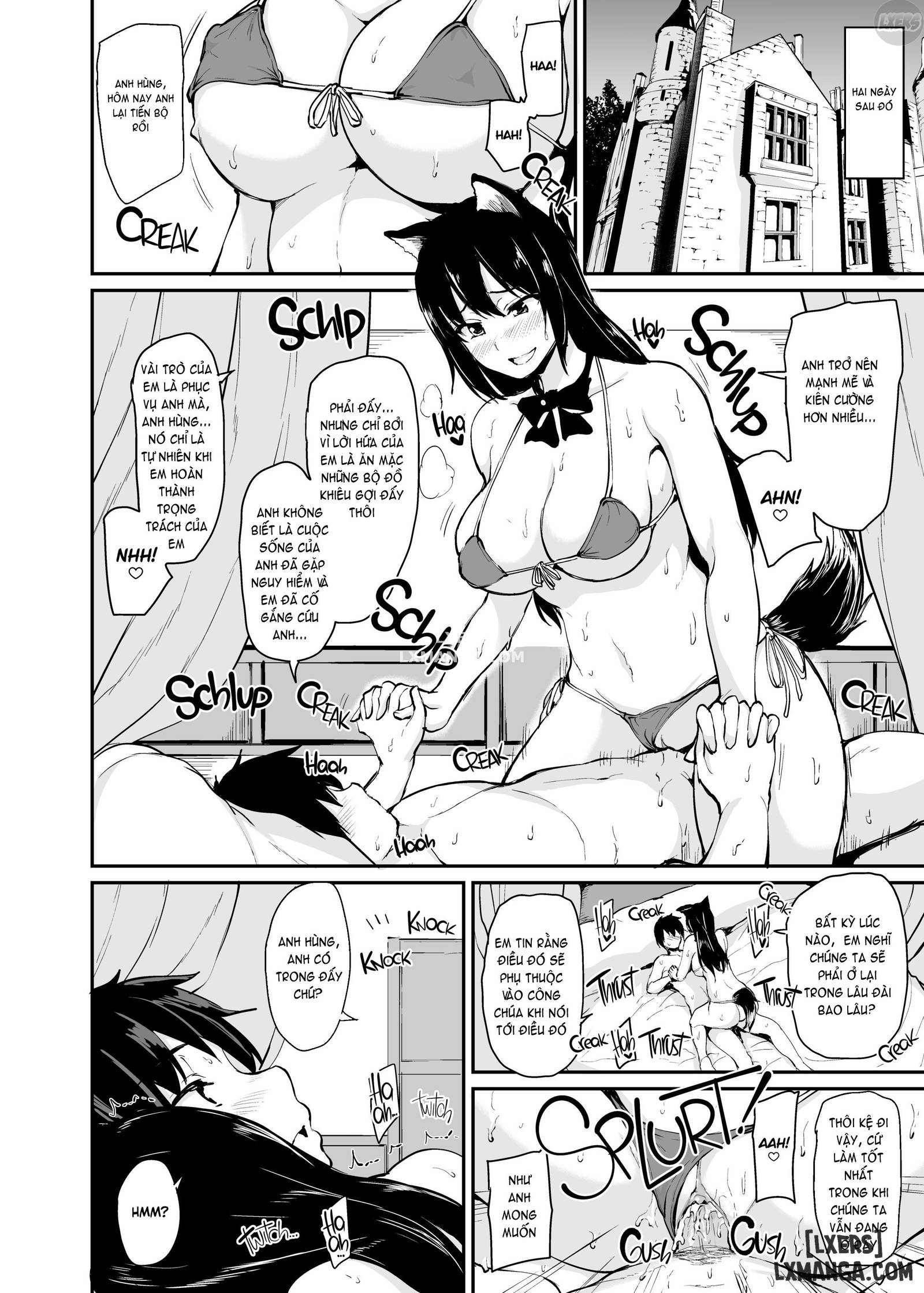 HentaiVN.net - Ảnh 49 - Câu Chuyện Về Harem Ở Dị Giới - Chapter 3