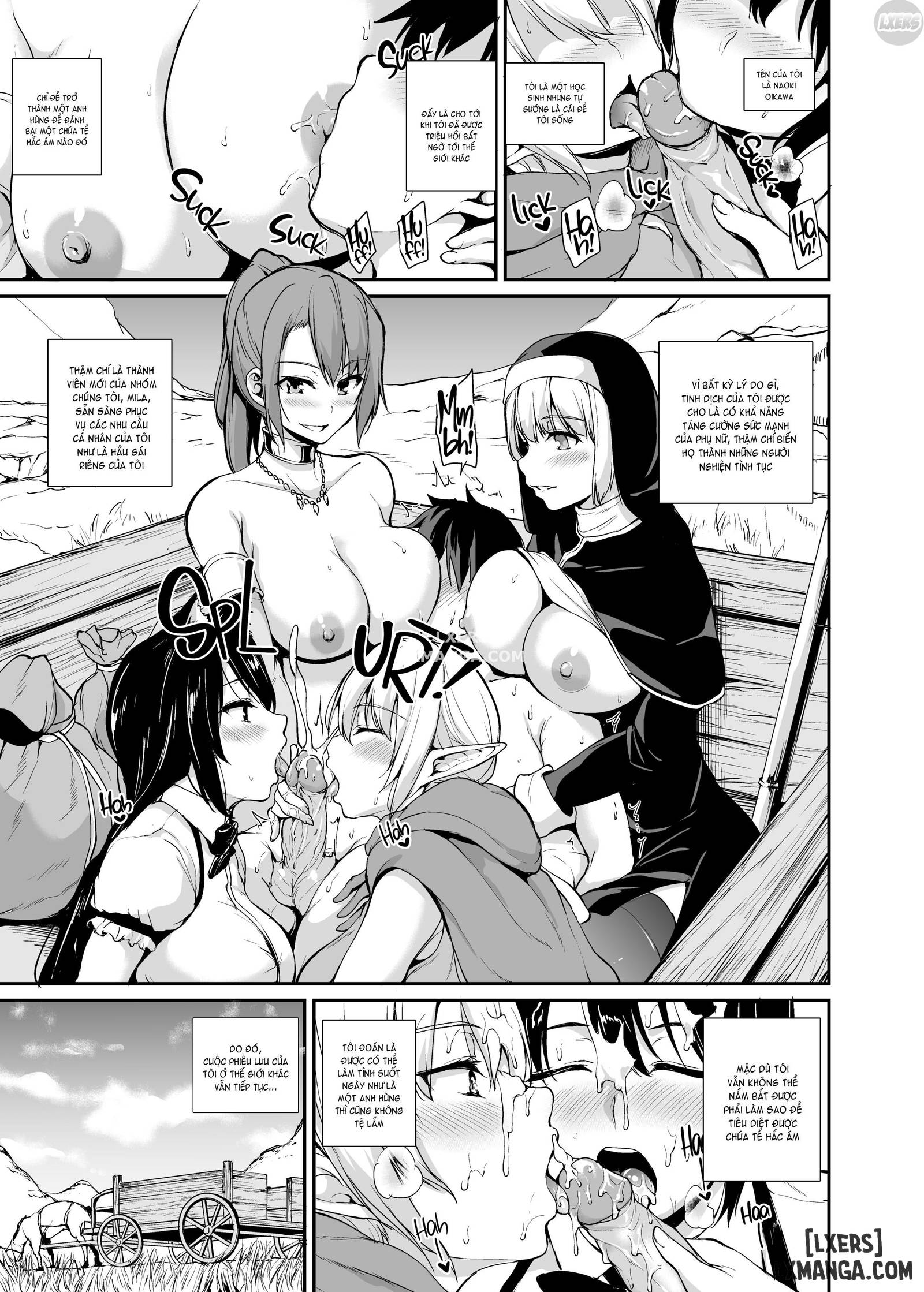 HentaiVN.net - Ảnh 59 - Câu Chuyện Về Harem Ở Dị Giới - Chapter 3