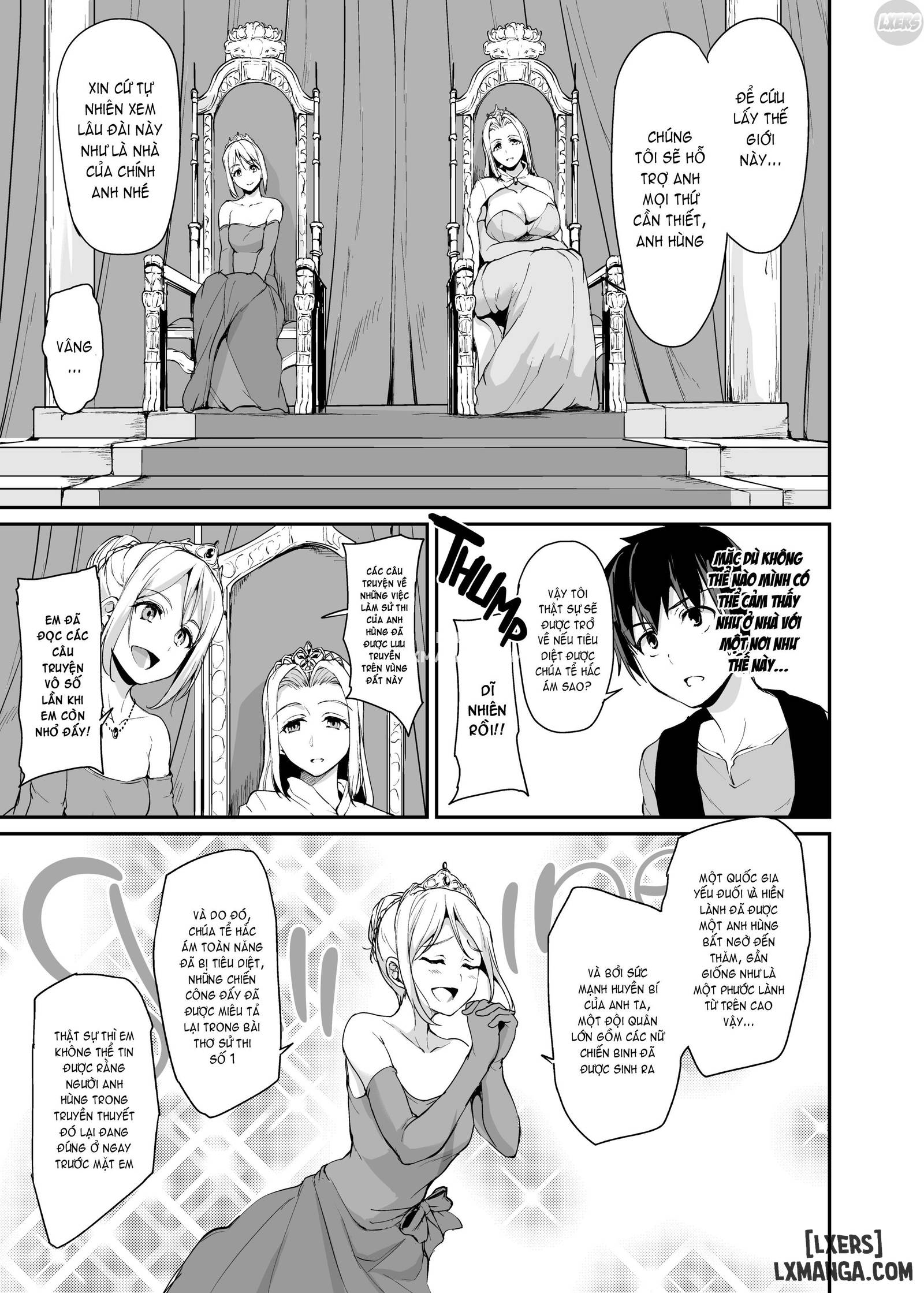 HentaiVN.net - Ảnh 61 - Câu Chuyện Về Harem Ở Dị Giới - Chapter 3