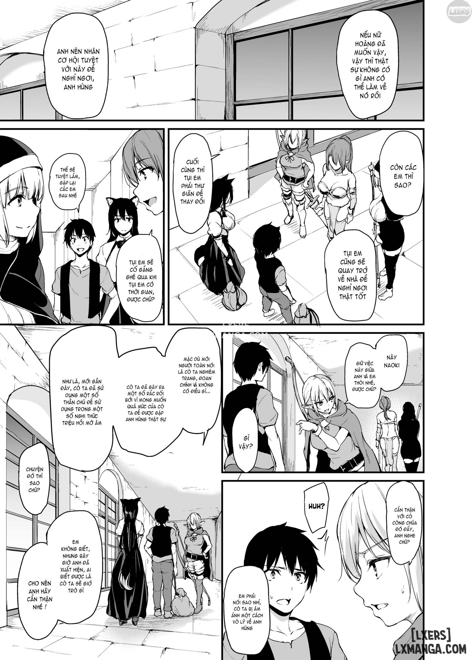 HentaiVN.net - Ảnh 63 - Câu Chuyện Về Harem Ở Dị Giới - Chapter 3