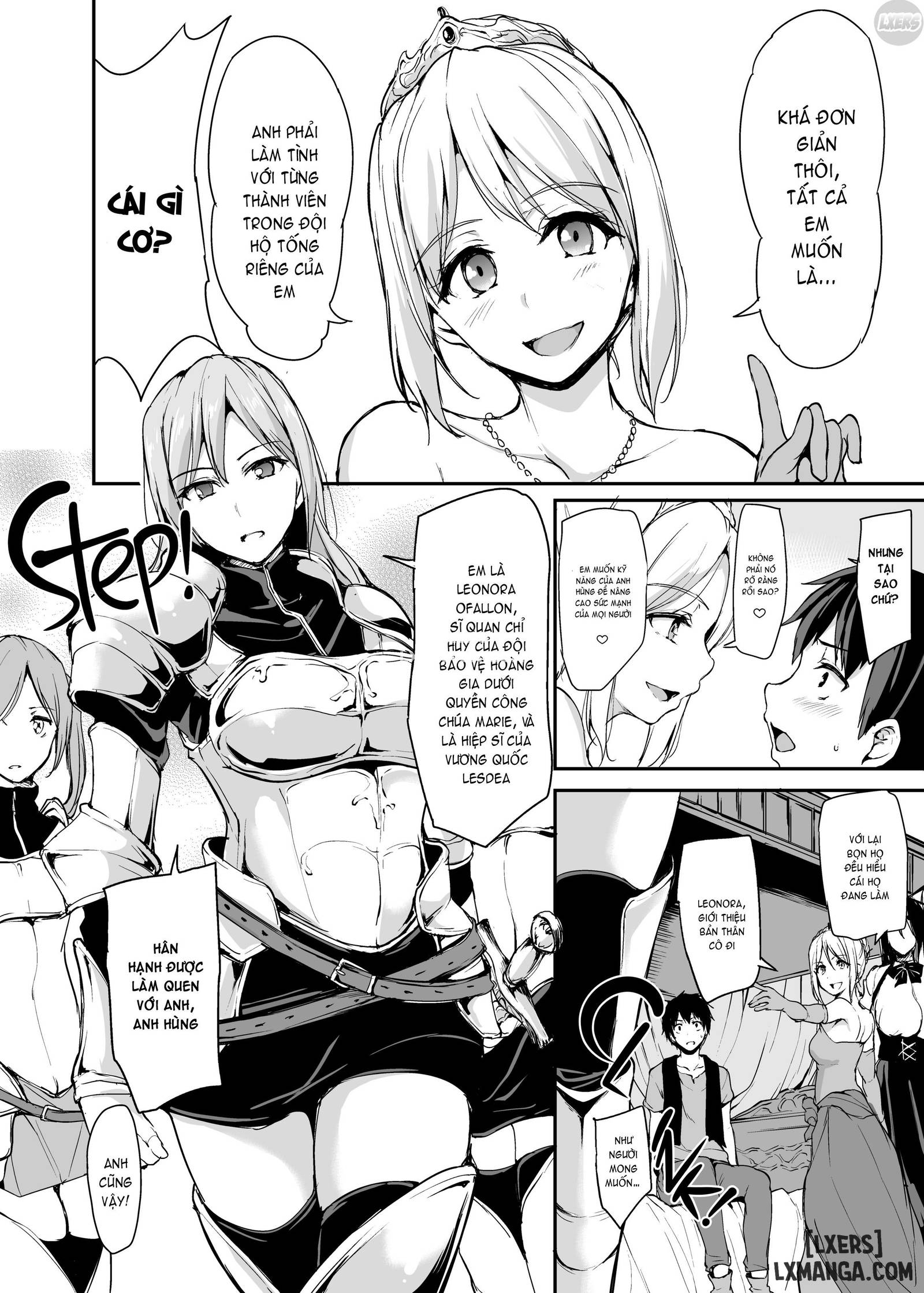 HentaiVN.net - Ảnh 66 - Câu Chuyện Về Harem Ở Dị Giới - Chapter 3