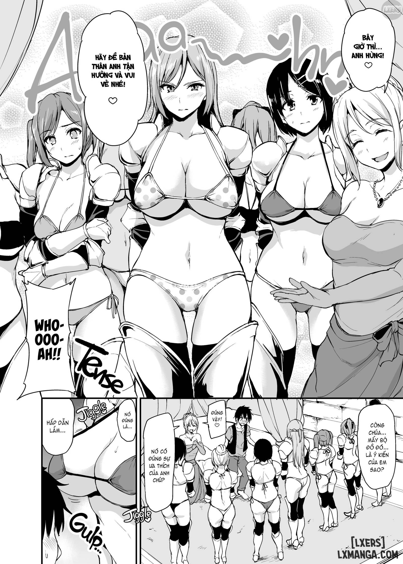 HentaiVN.net - Ảnh 68 - Câu Chuyện Về Harem Ở Dị Giới - Chapter 3