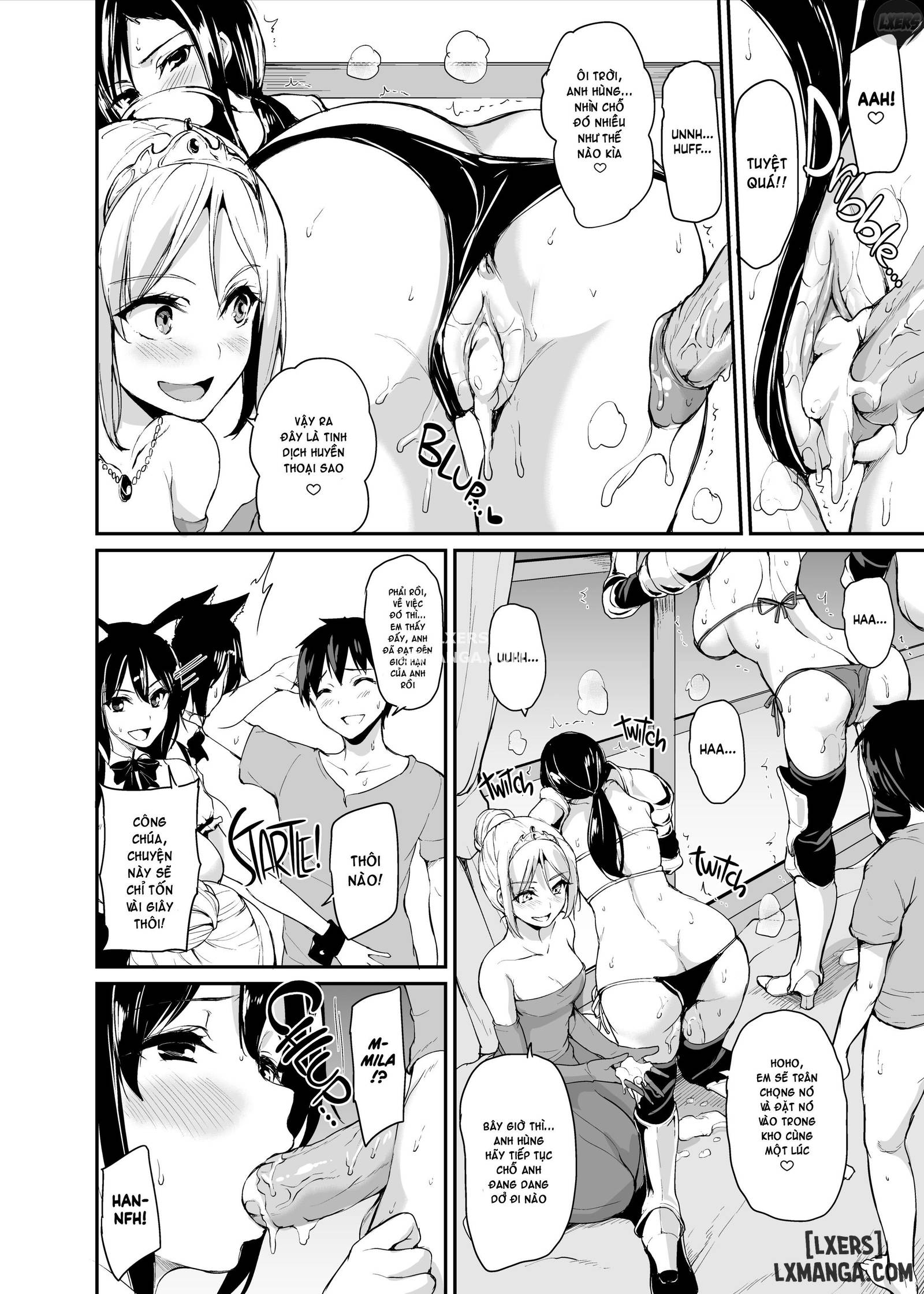 HentaiVN.net - Ảnh 81 - Câu Chuyện Về Harem Ở Dị Giới - Chapter 3