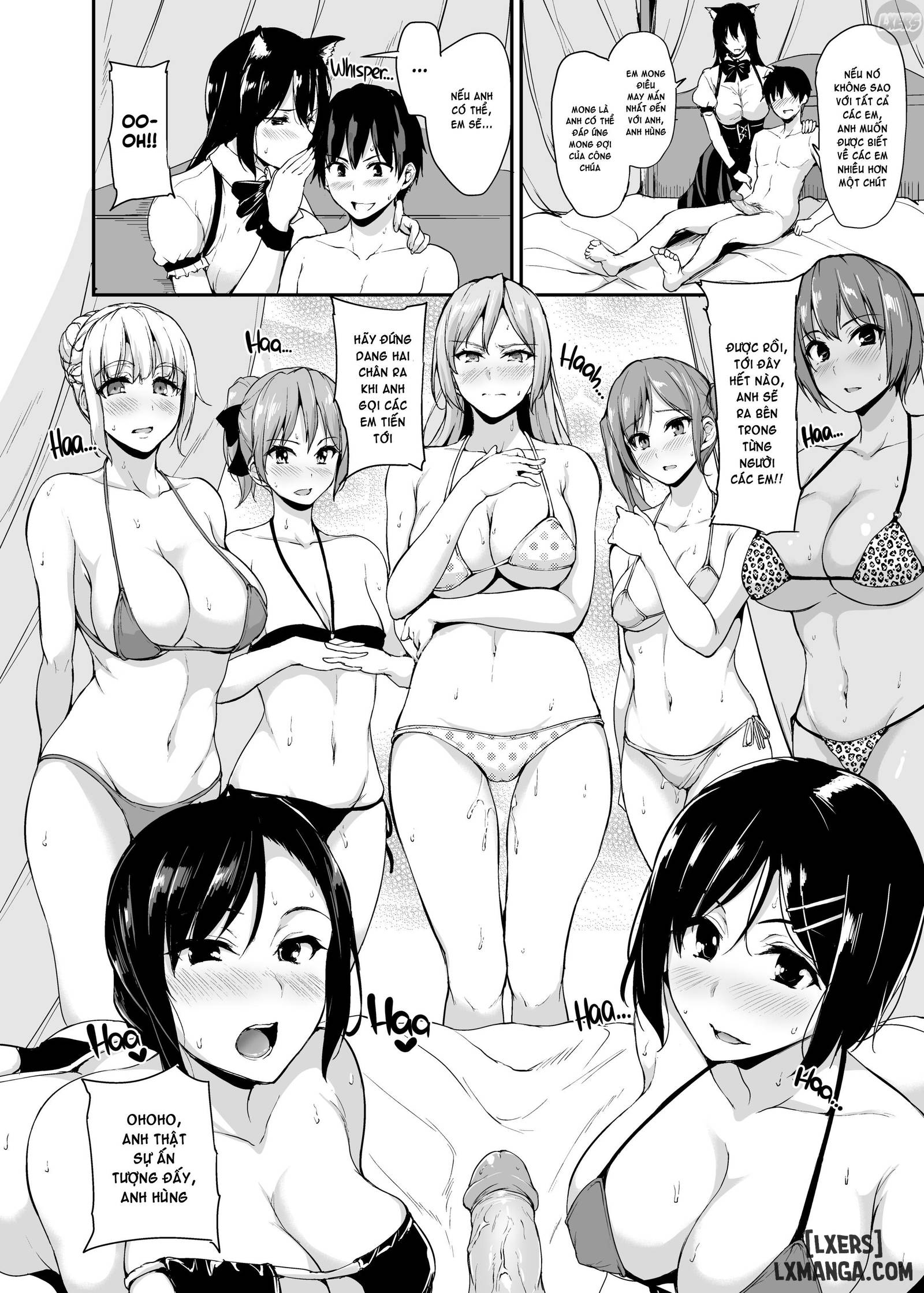 HentaiVN.net - Ảnh 83 - Câu Chuyện Về Harem Ở Dị Giới - Chapter 3