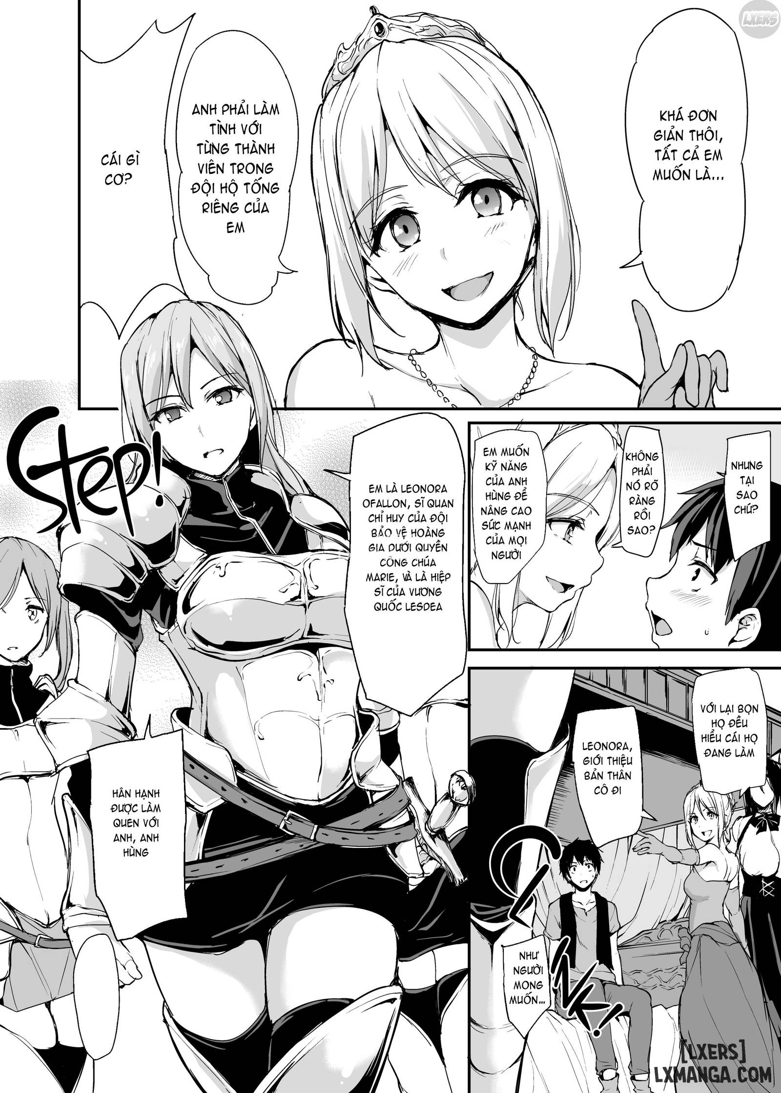 HentaiVN.net - Ảnh 9 - Câu Chuyện Về Harem Ở Dị Giới - Chapter 3