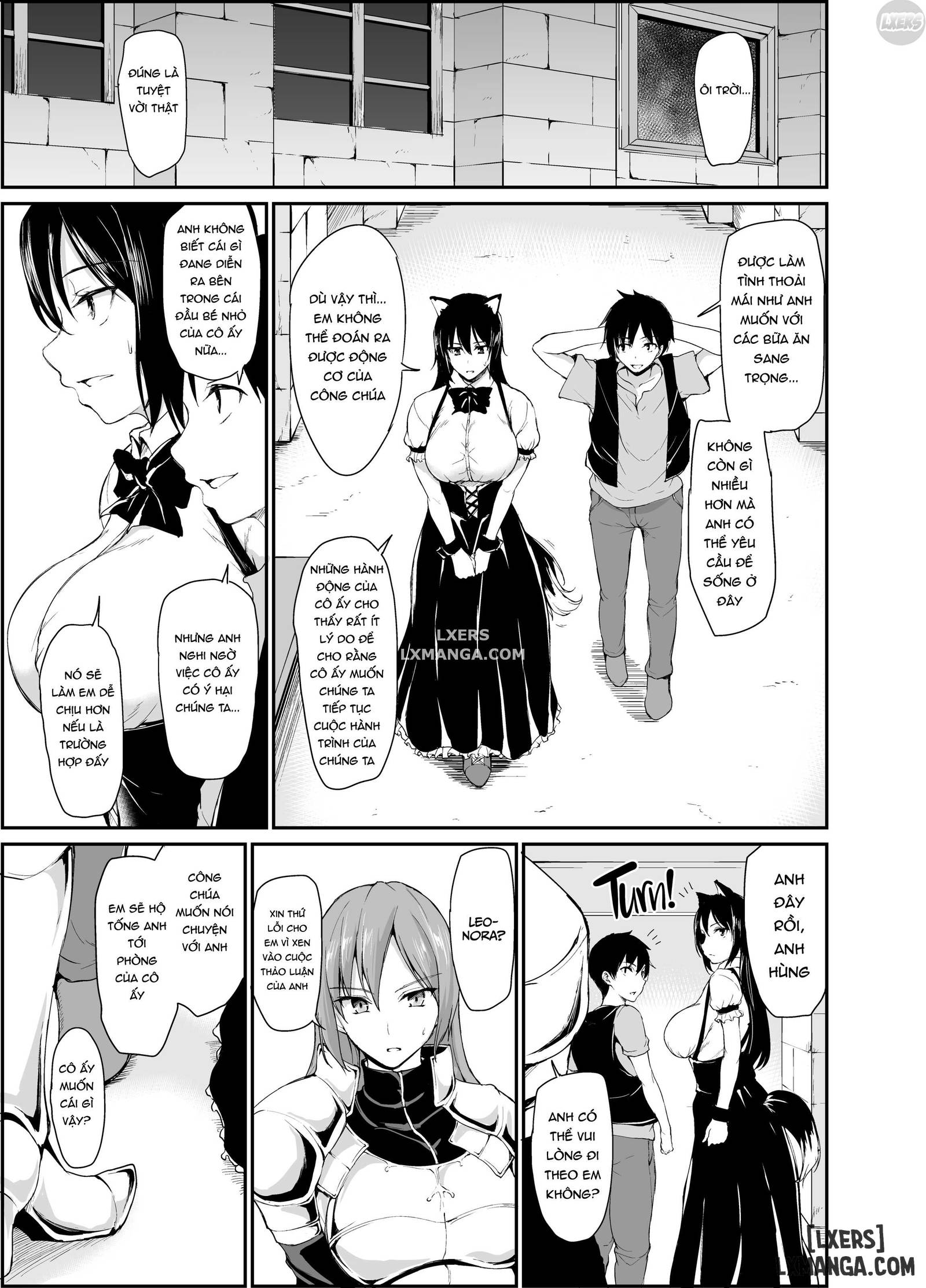 HentaiVN.net - Ảnh 11 - Câu Chuyện Về Harem Ở Dị Giới - Chapter 4