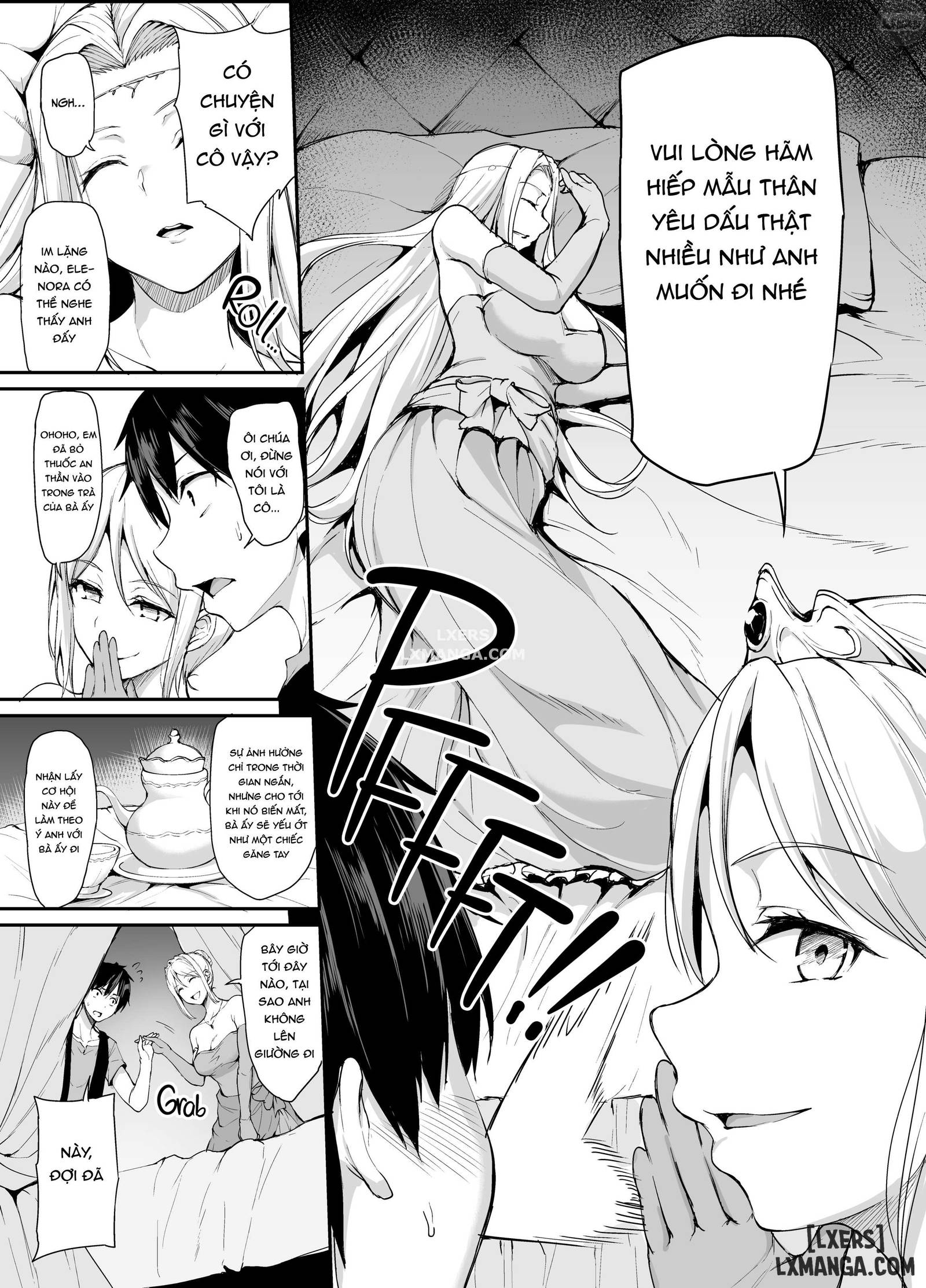 HentaiVN.net - Ảnh 13 - Câu Chuyện Về Harem Ở Dị Giới - Chapter 4