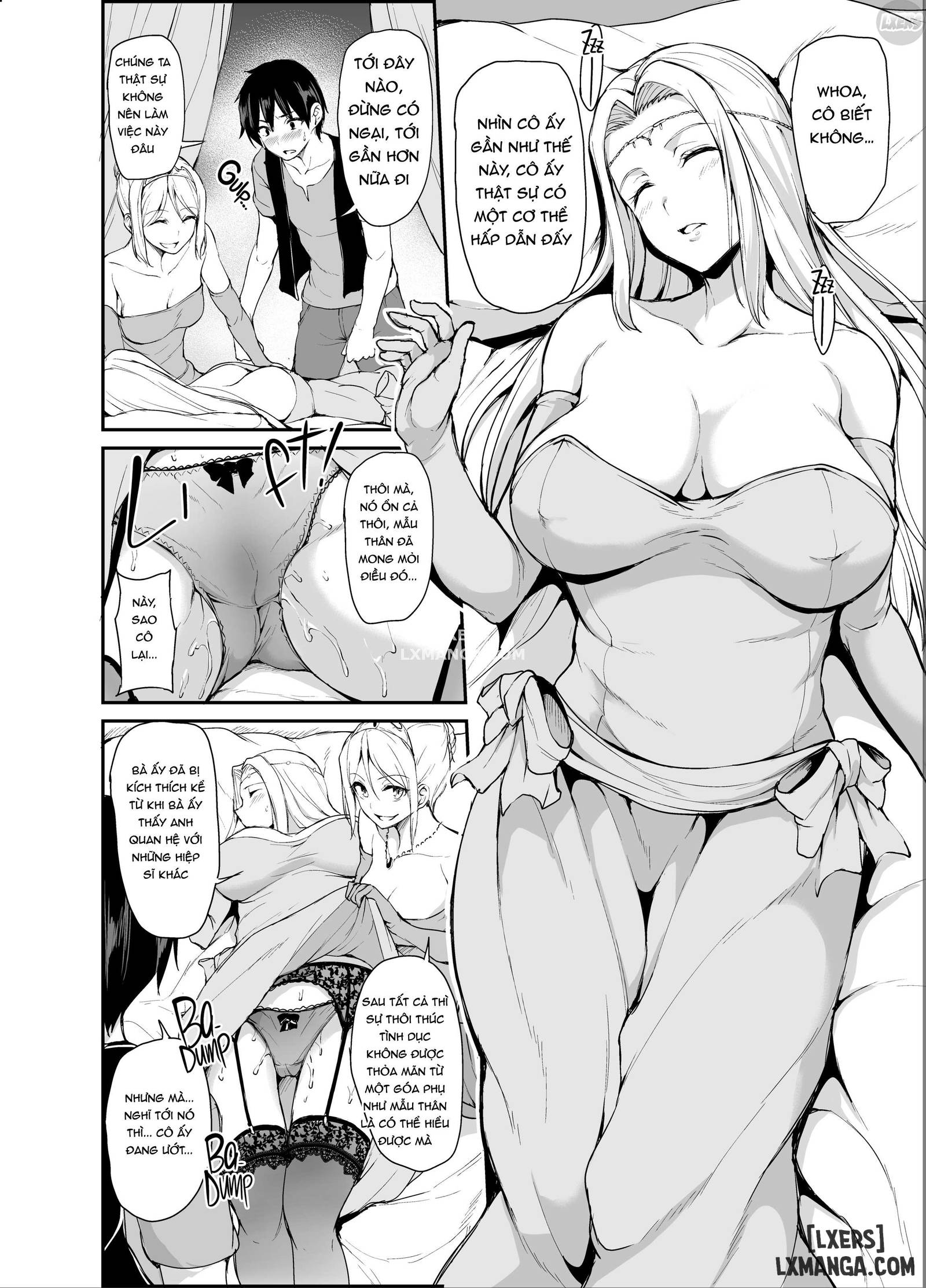 HentaiVN.net - Ảnh 14 - Câu Chuyện Về Harem Ở Dị Giới - Chapter 4