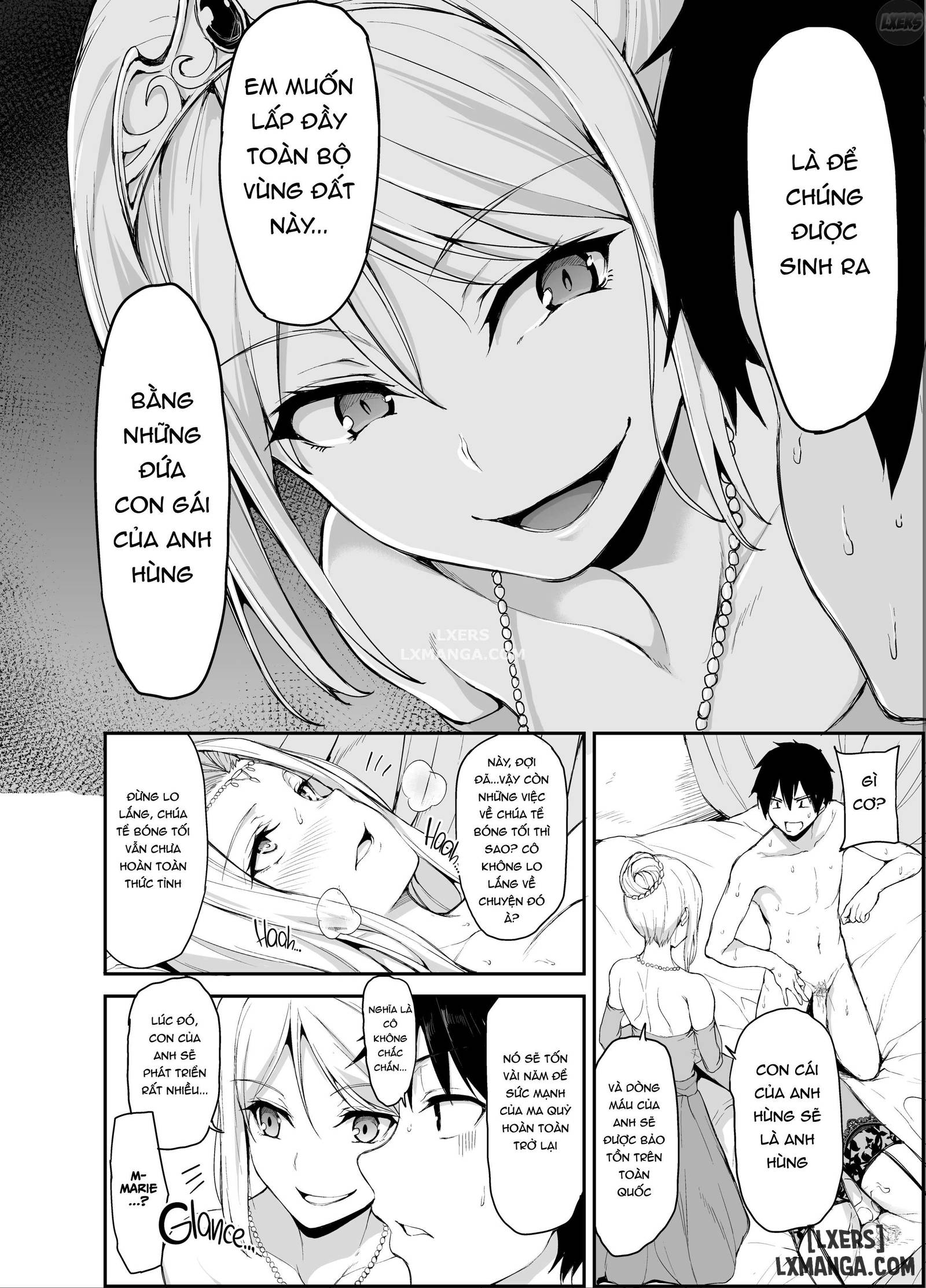 HentaiVN.net - Ảnh 20 - Câu Chuyện Về Harem Ở Dị Giới - Chapter 4