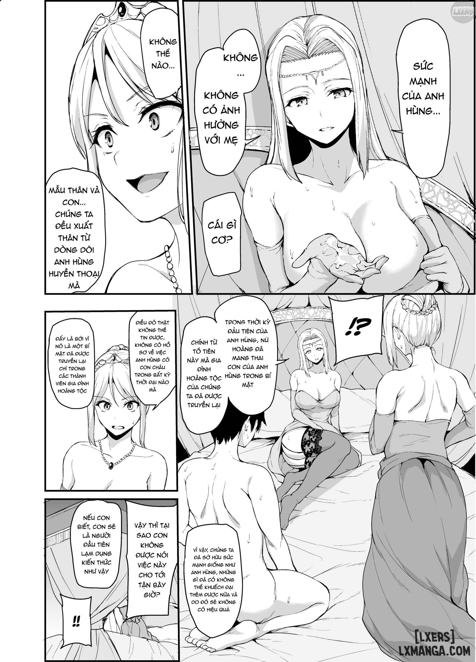 HentaiVN.net - Ảnh 22 - Câu Chuyện Về Harem Ở Dị Giới - Chapter 4