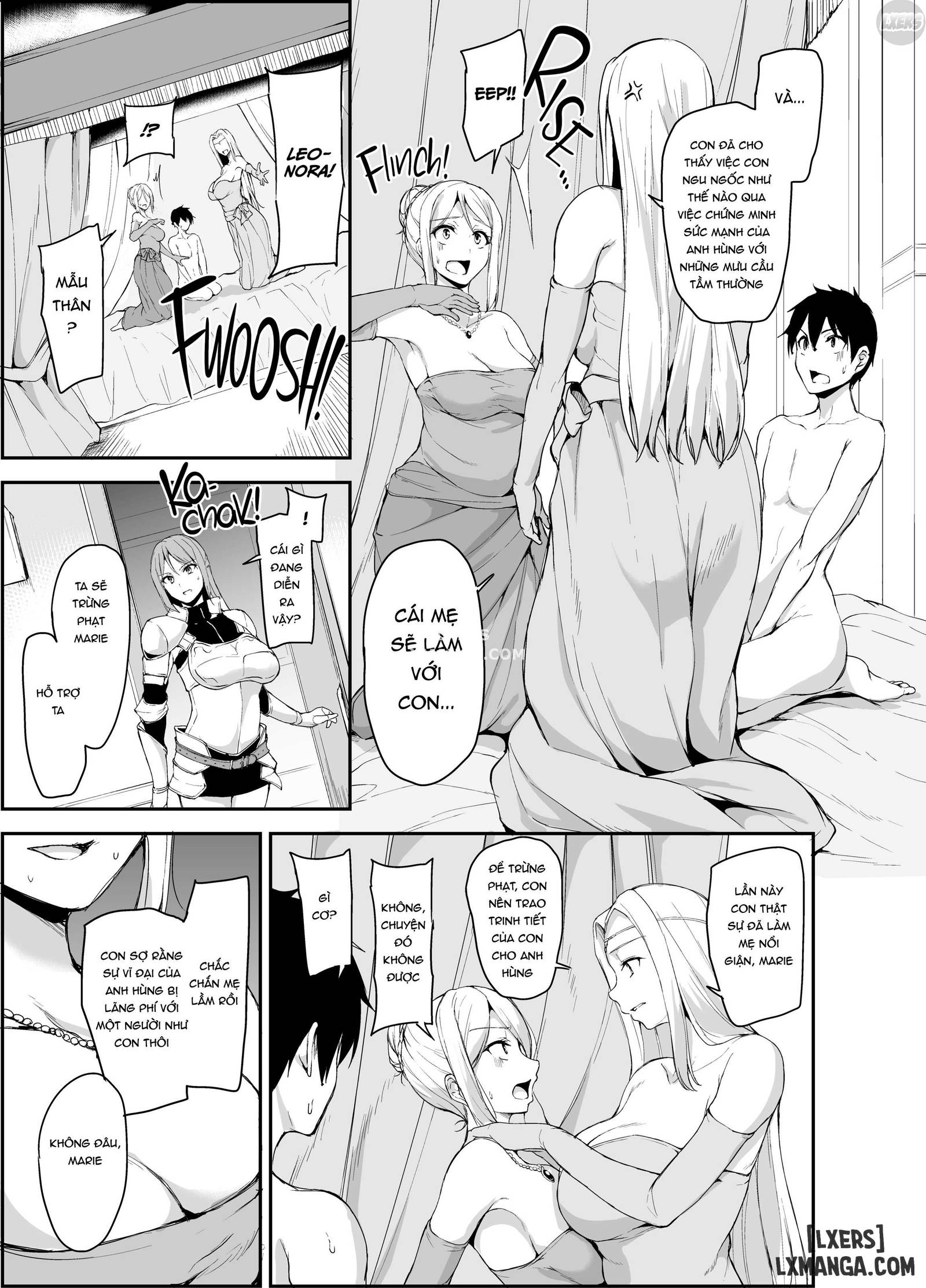 HentaiVN.net - Ảnh 23 - Câu Chuyện Về Harem Ở Dị Giới - Chapter 4