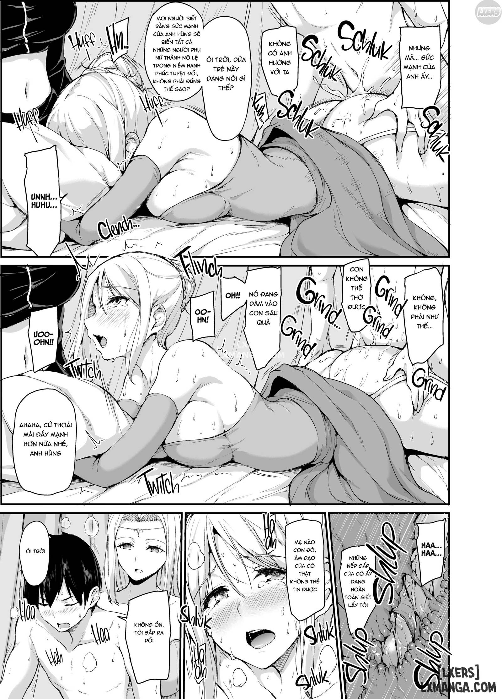 HentaiVN.net - Ảnh 27 - Câu Chuyện Về Harem Ở Dị Giới - Chapter 4
