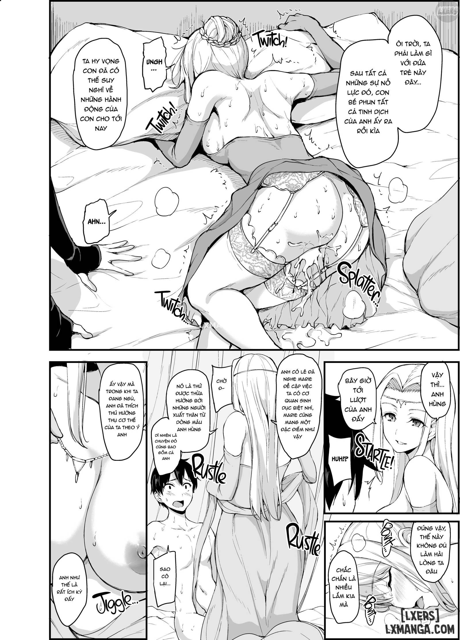 HentaiVN.net - Ảnh 30 - Câu Chuyện Về Harem Ở Dị Giới - Chapter 4