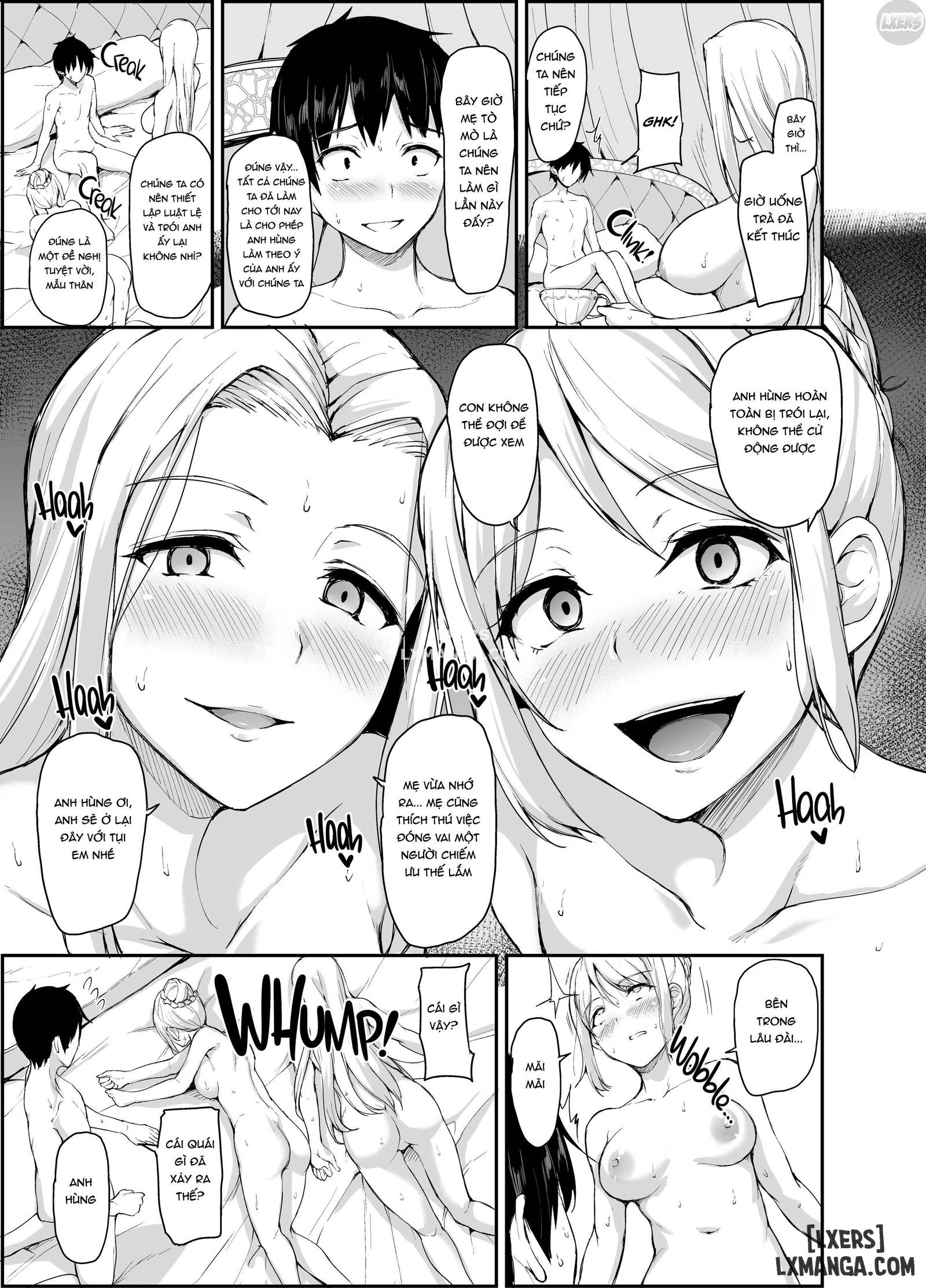HentaiVN.net - Ảnh 51 - Câu Chuyện Về Harem Ở Dị Giới - Chapter 4