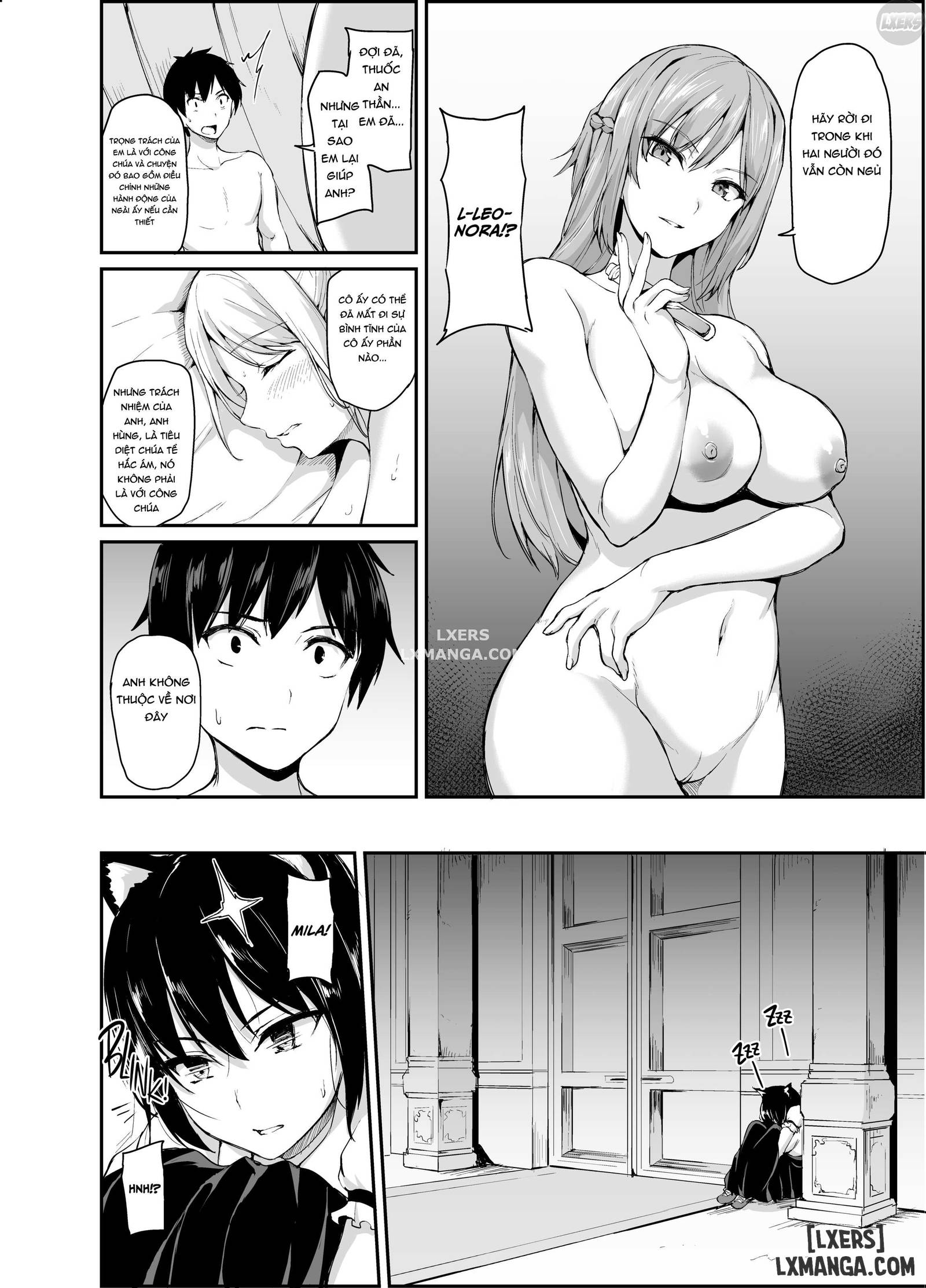HentaiVN.net - Ảnh 52 - Câu Chuyện Về Harem Ở Dị Giới - Chapter 4