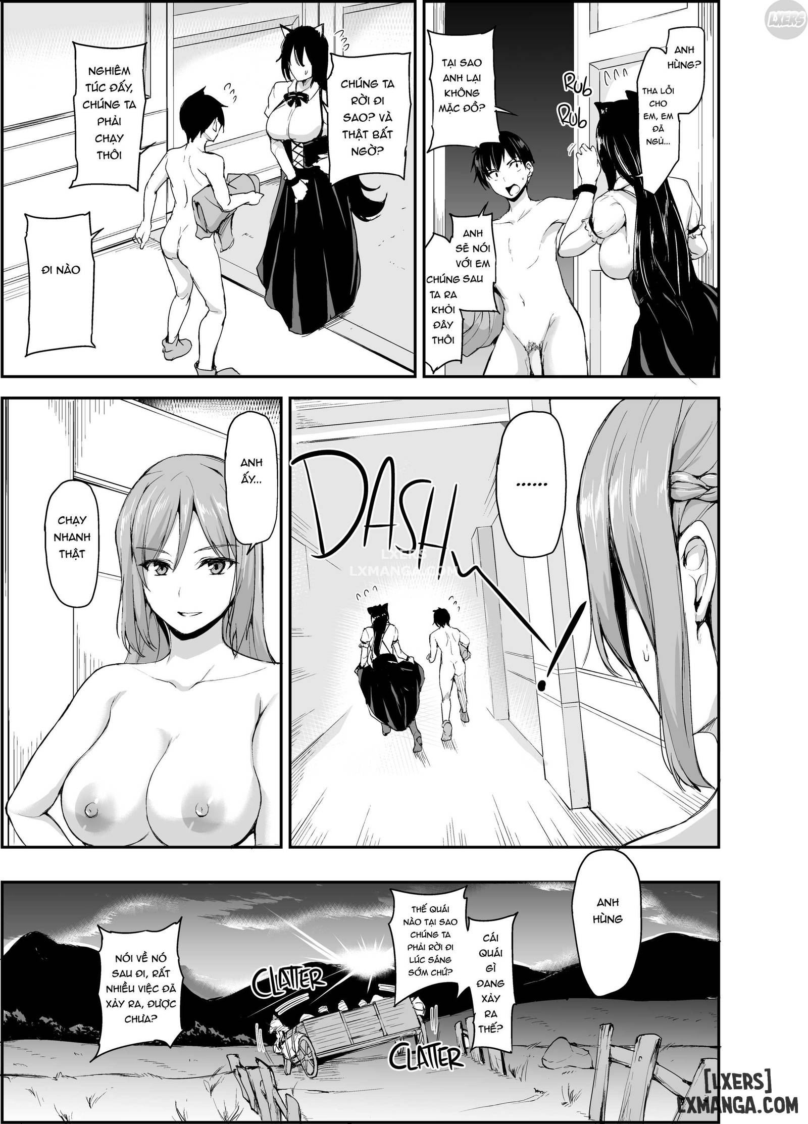 HentaiVN.net - Ảnh 53 - Câu Chuyện Về Harem Ở Dị Giới - Chapter 4