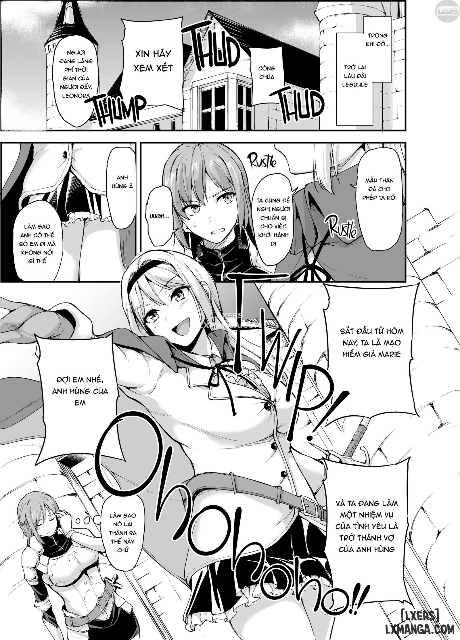 HentaiVN.net - Ảnh 55 - Câu Chuyện Về Harem Ở Dị Giới - Chapter 4