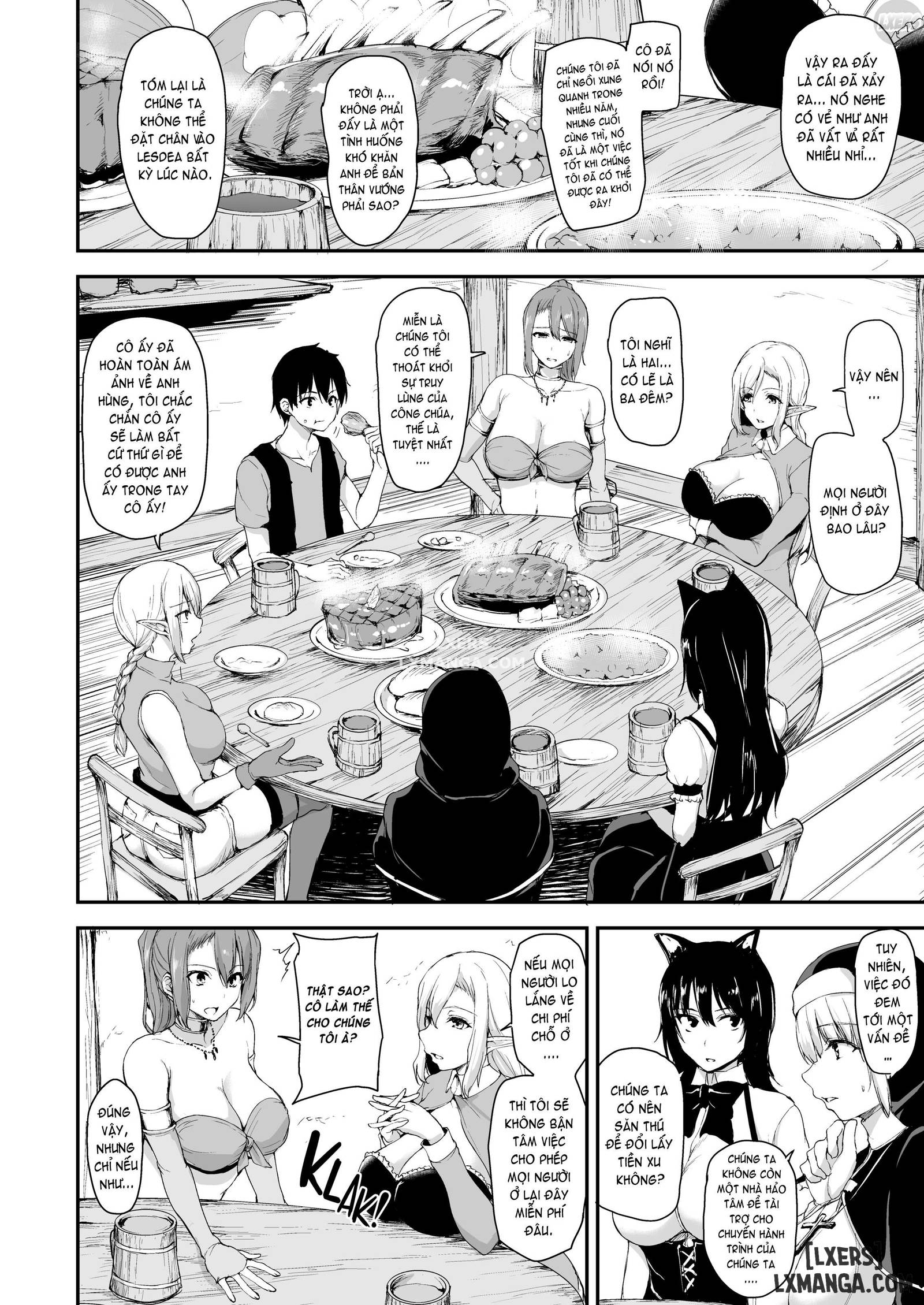 HentaiVN.net - Ảnh 6 - Câu Chuyện Về Harem Ở Dị Giới - Chapter Side Stories