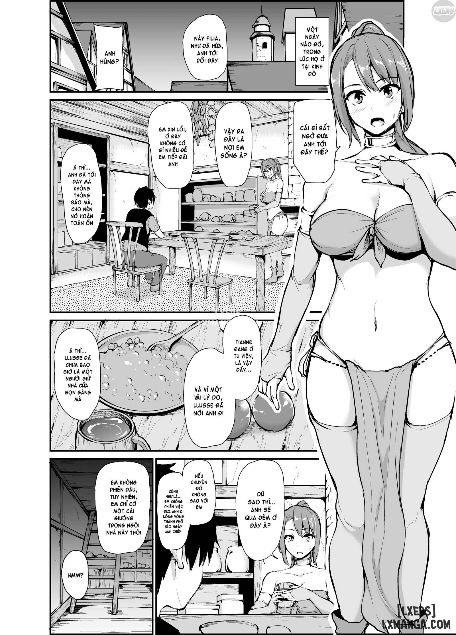 HentaiVN.net - Ảnh 26 - Câu Chuyện Về Harem Ở Dị Giới - Chapter Extra