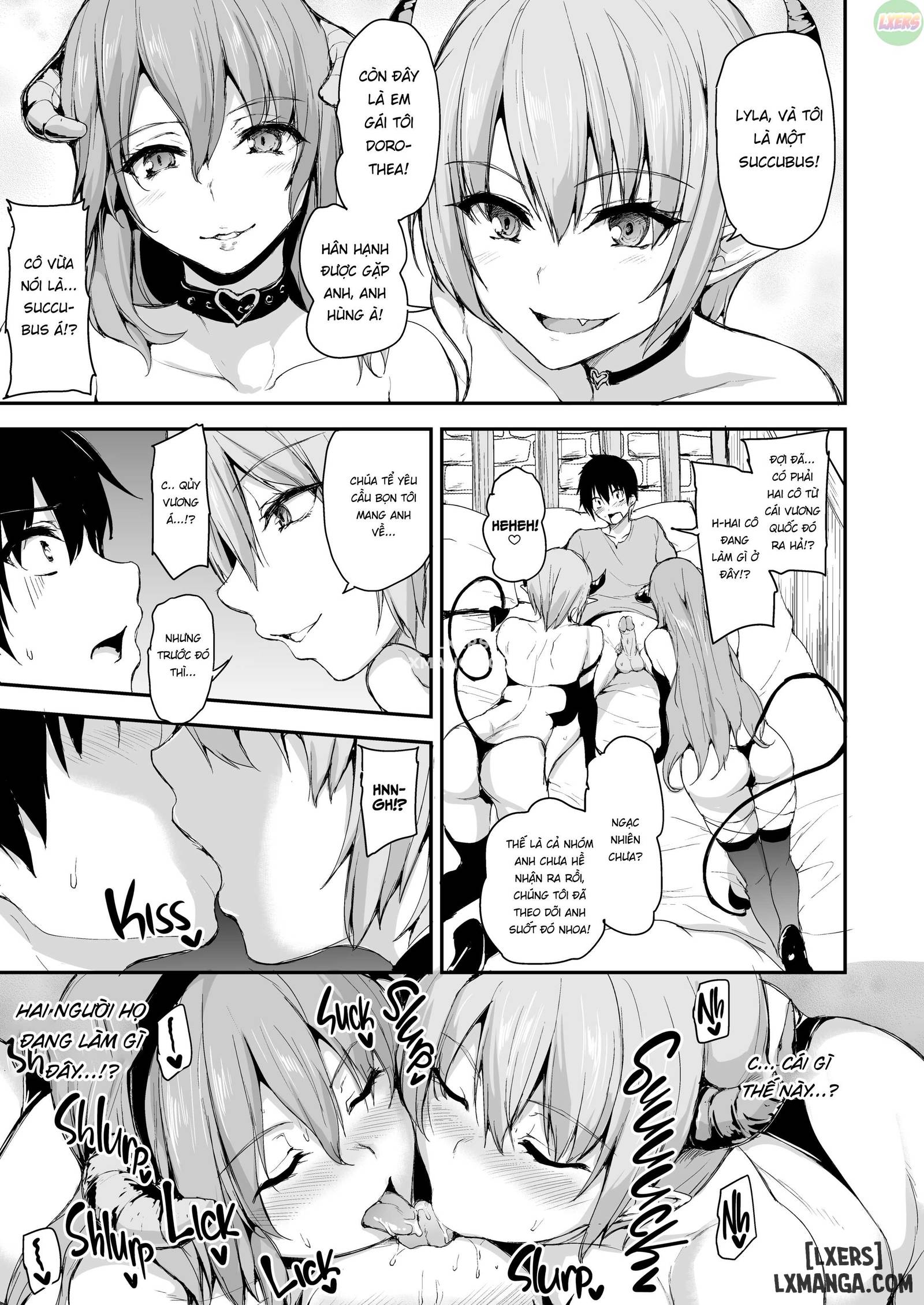HentaiVN.net - Ảnh 13 - Câu Chuyện Về Harem Ở Dị Giới - Chapter 5