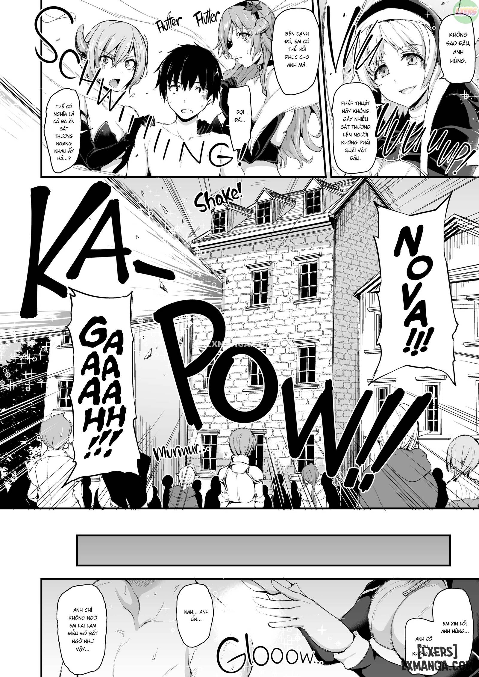 HentaiVN.net - Ảnh 26 - Câu Chuyện Về Harem Ở Dị Giới - Chapter 5