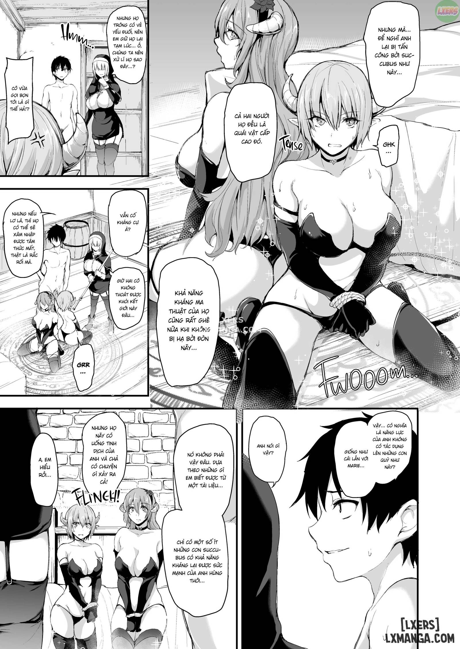 HentaiVN.net - Ảnh 27 - Câu Chuyện Về Harem Ở Dị Giới - Chapter 5