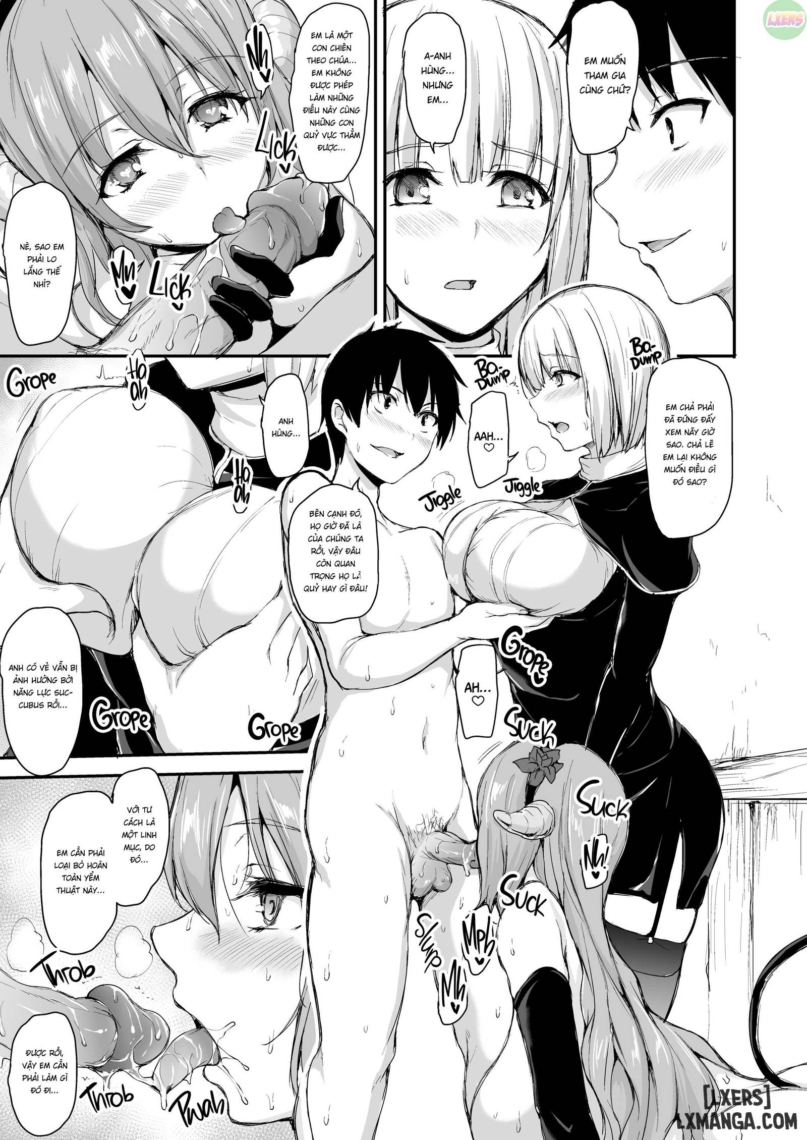 HentaiVN.net - Ảnh 45 - Câu Chuyện Về Harem Ở Dị Giới - Chapter 5