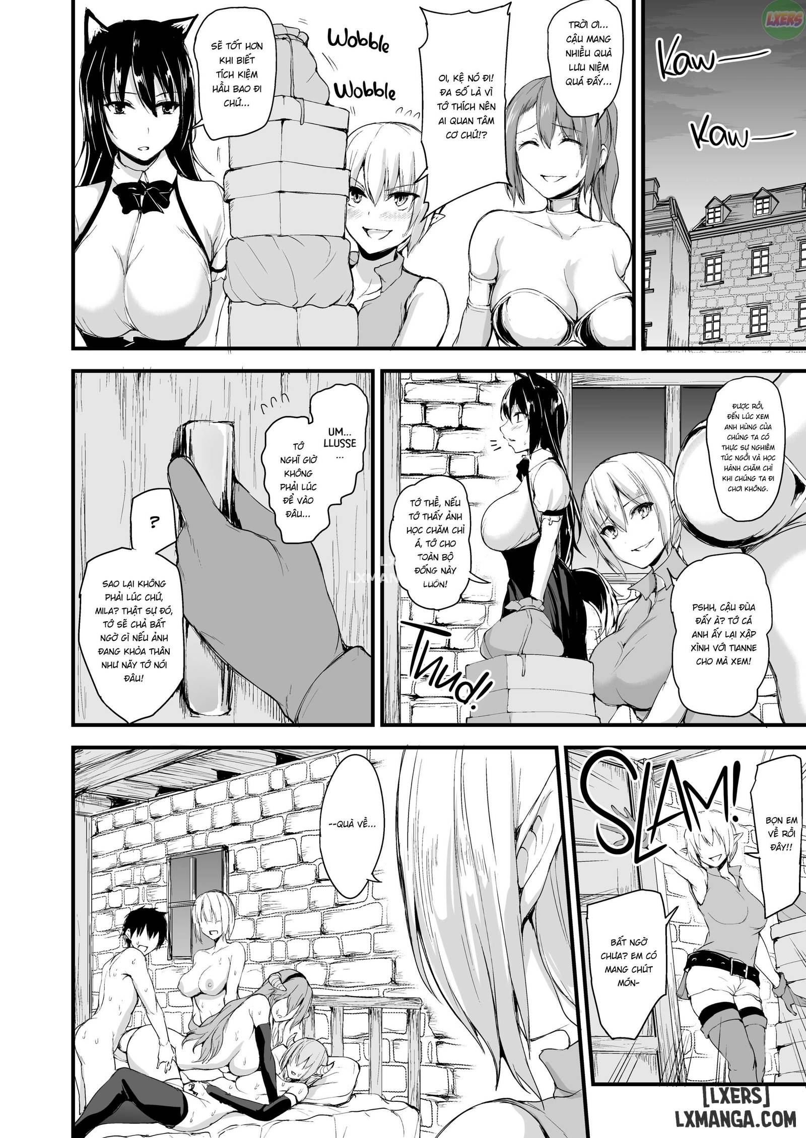 HentaiVN.net - Ảnh 54 - Câu Chuyện Về Harem Ở Dị Giới - Chapter 5