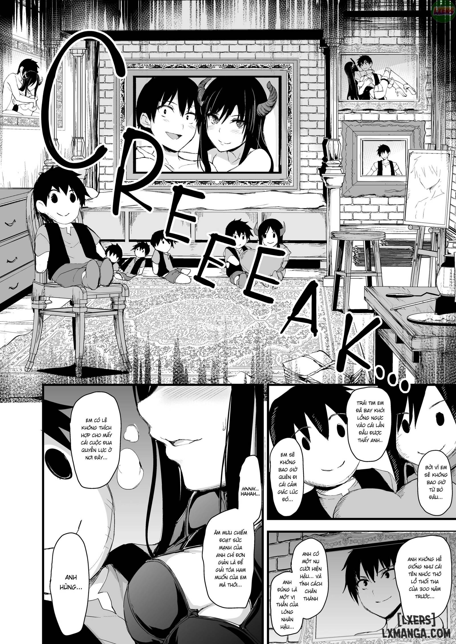 HentaiVN.net - Ảnh 60 - Câu Chuyện Về Harem Ở Dị Giới - Chapter 5