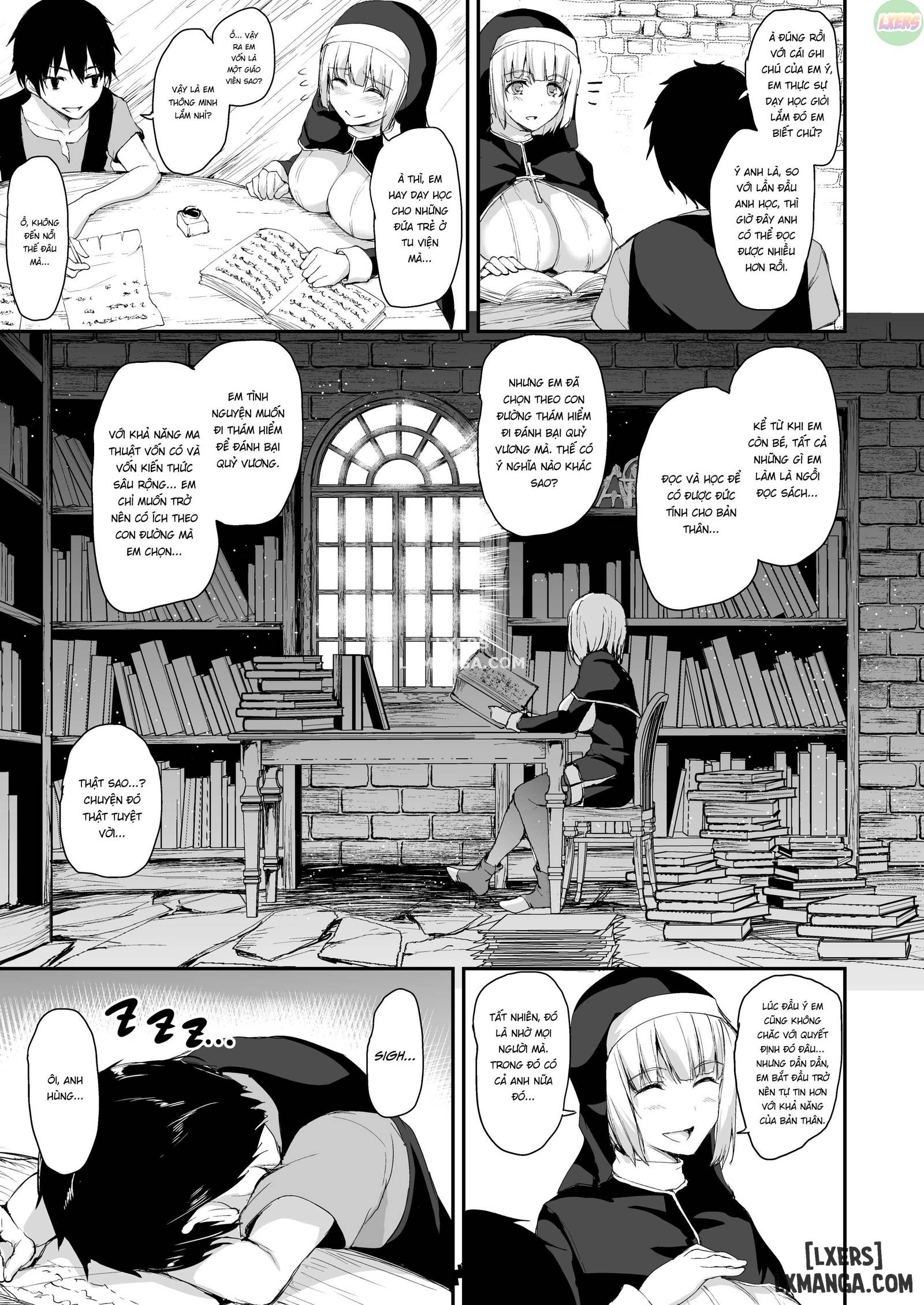 HentaiVN.net - Ảnh 9 - Câu Chuyện Về Harem Ở Dị Giới - Chapter 5