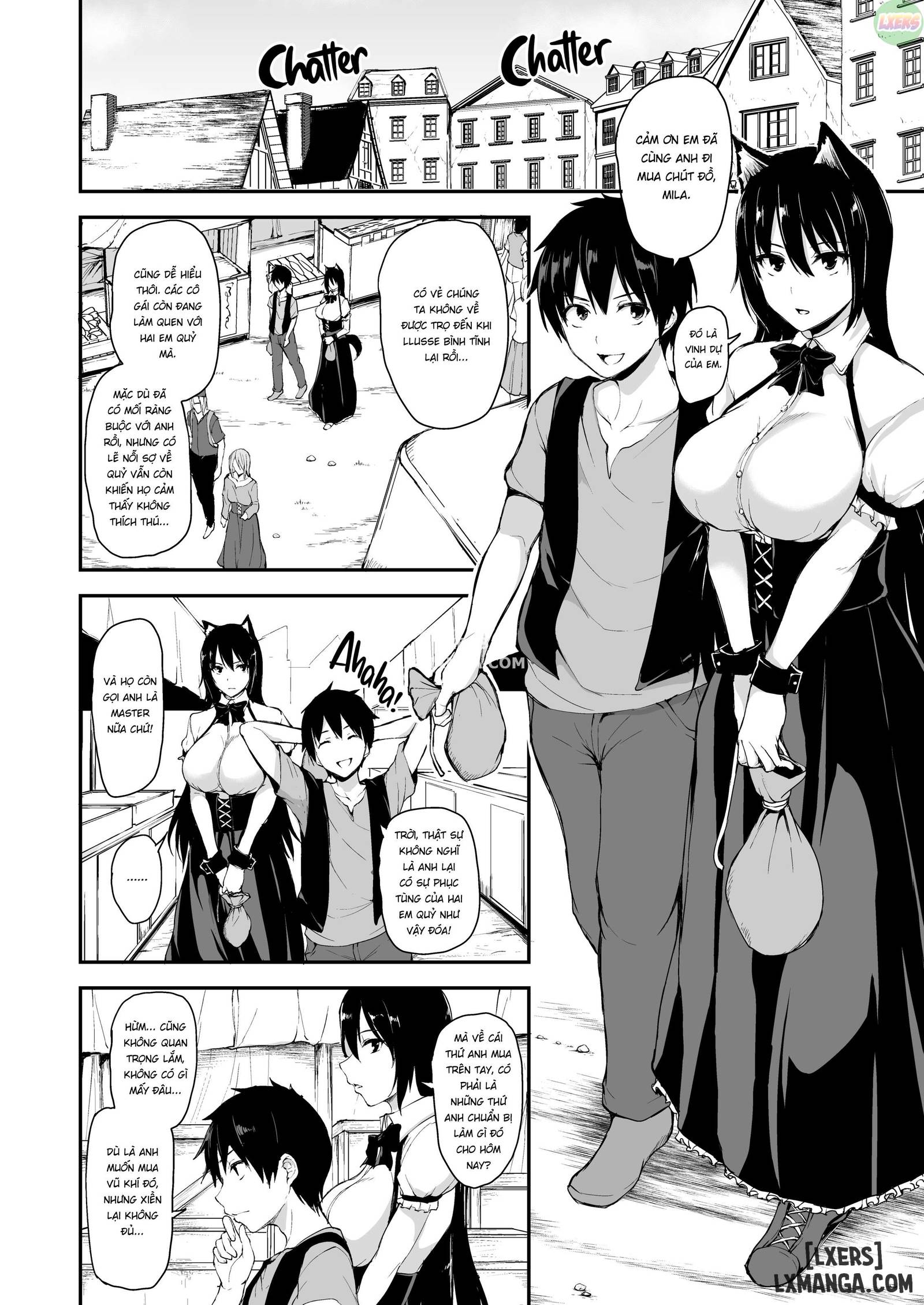 HentaiVN.net - Ảnh 5 - Câu Chuyện Về Harem Ở Dị Giới - Chapter 5.5