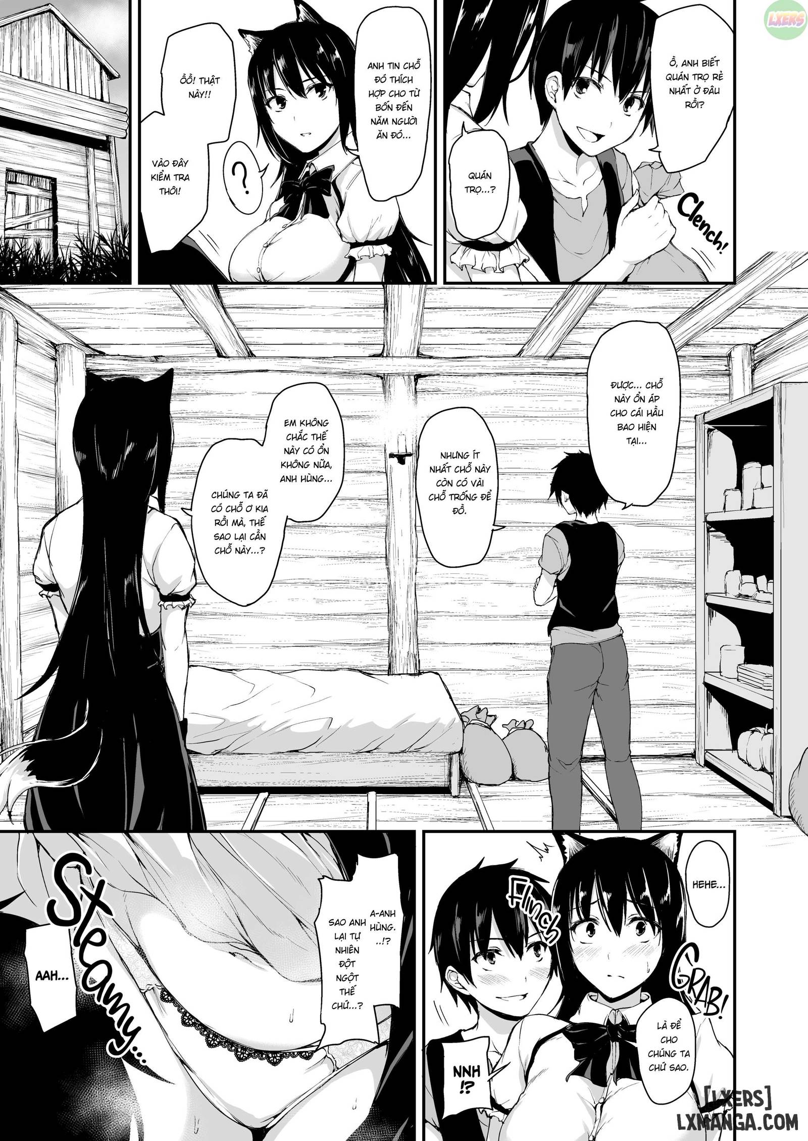 HentaiVN.net - Ảnh 6 - Câu Chuyện Về Harem Ở Dị Giới - Chapter 5.5