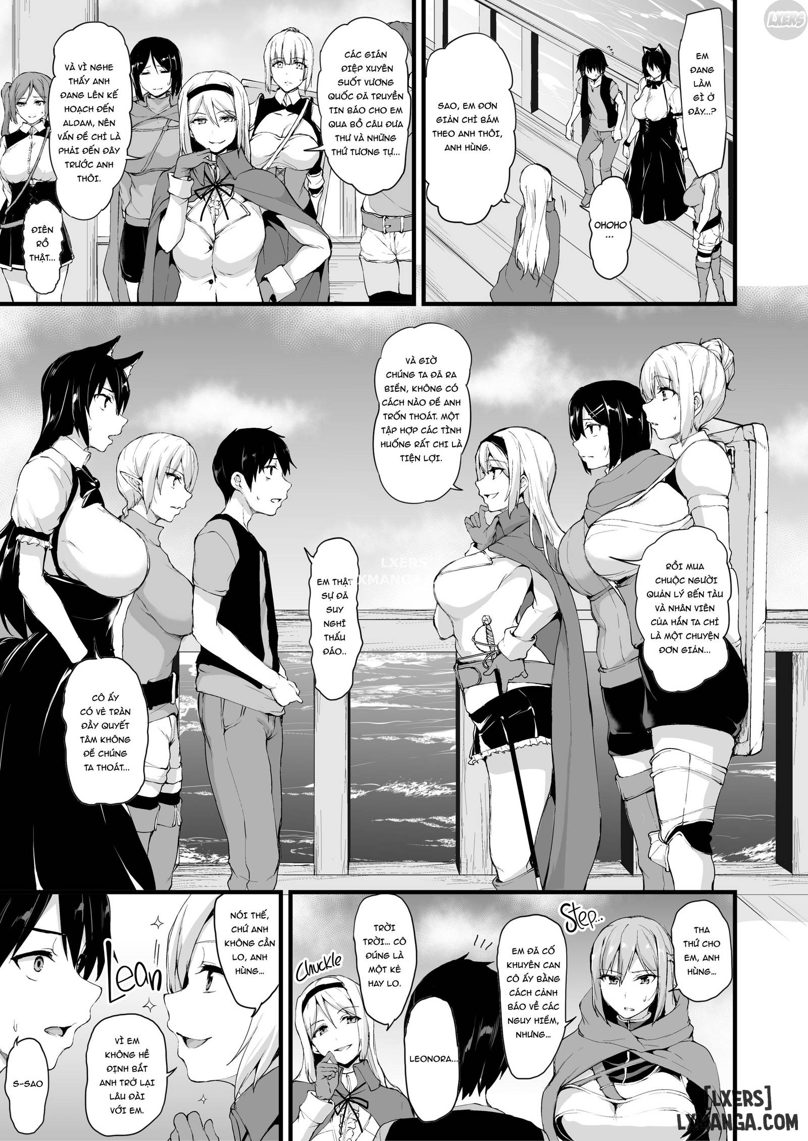 HentaiVN.net - Ảnh 11 - Câu Chuyện Về Harem Ở Dị Giới - Chapter 6