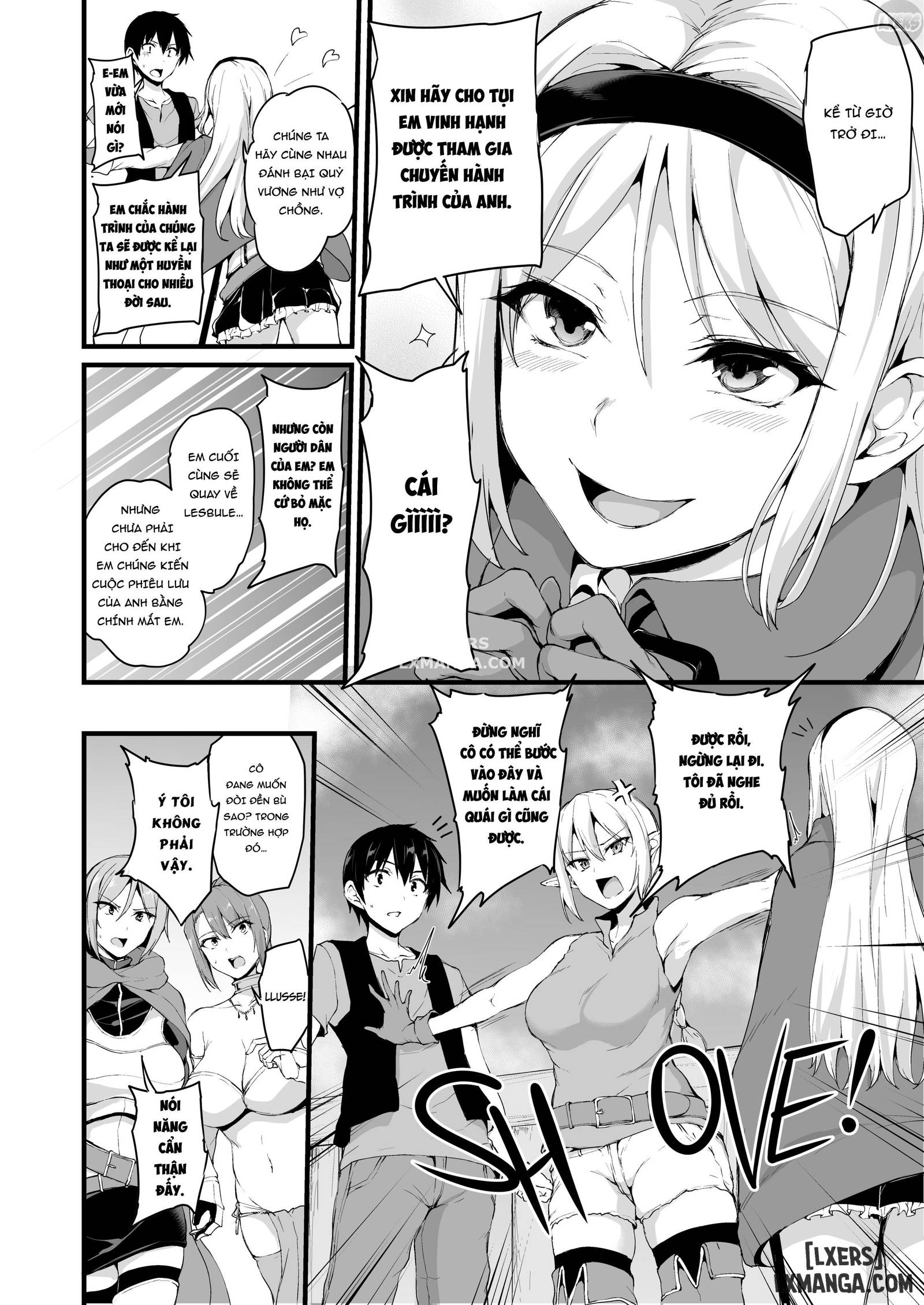 HentaiVN.net - Ảnh 12 - Câu Chuyện Về Harem Ở Dị Giới - Chapter 6
