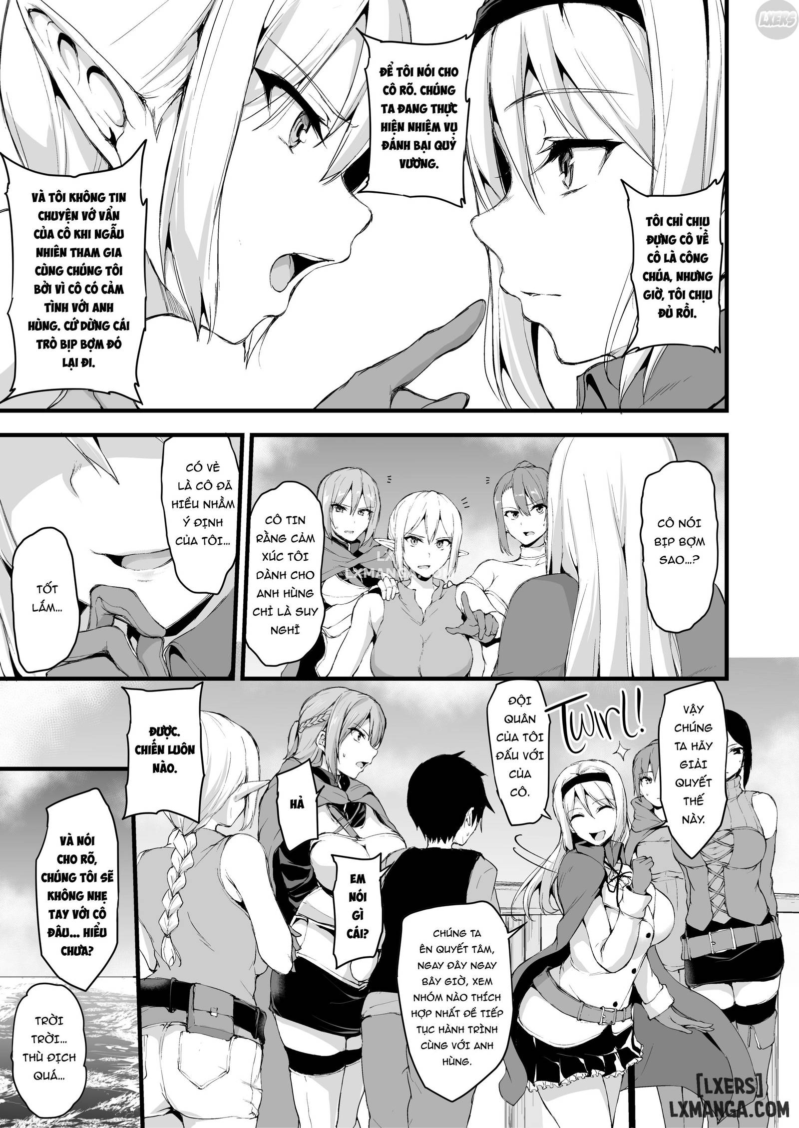 HentaiVN.net - Ảnh 13 - Câu Chuyện Về Harem Ở Dị Giới - Chapter 6
