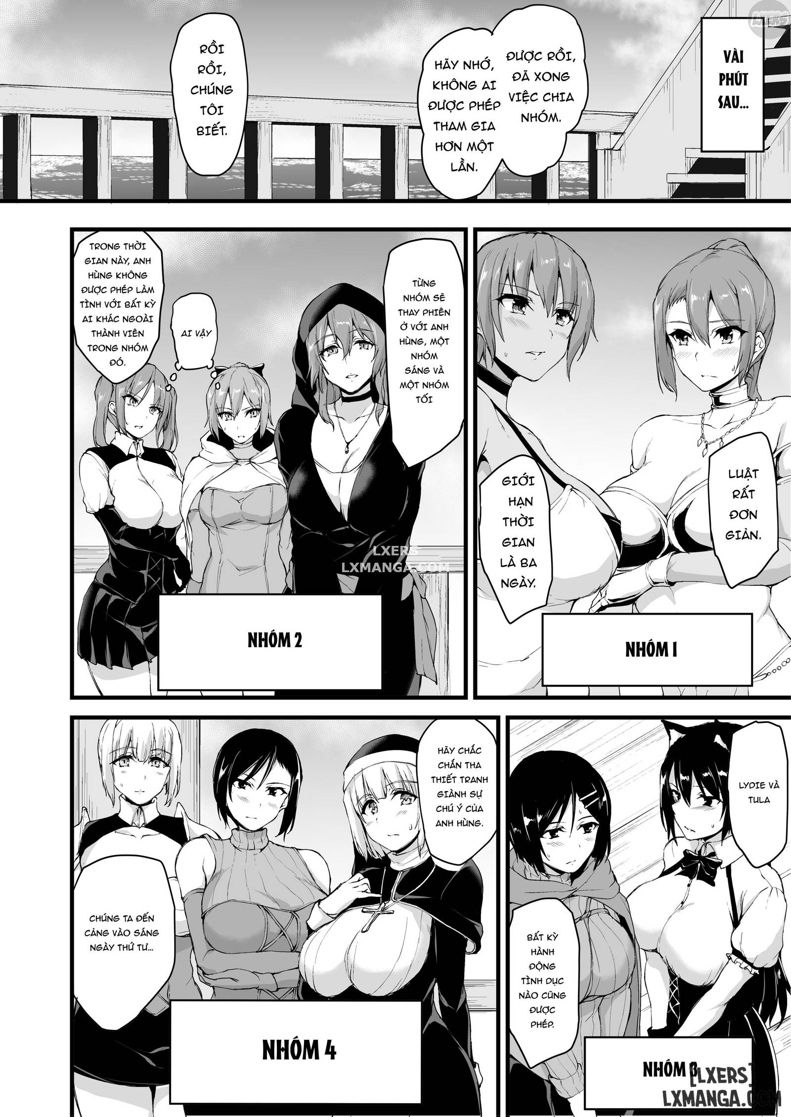 HentaiVN.net - Ảnh 16 - Câu Chuyện Về Harem Ở Dị Giới - Chapter 6