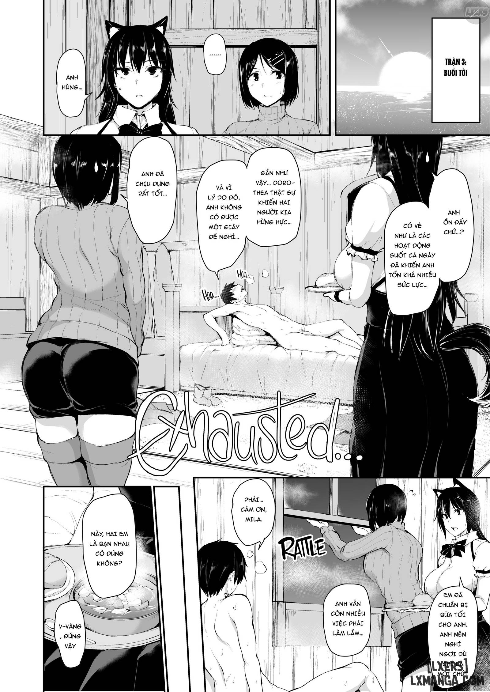 HentaiVN.net - Ảnh 42 - Câu Chuyện Về Harem Ở Dị Giới - Chapter 6