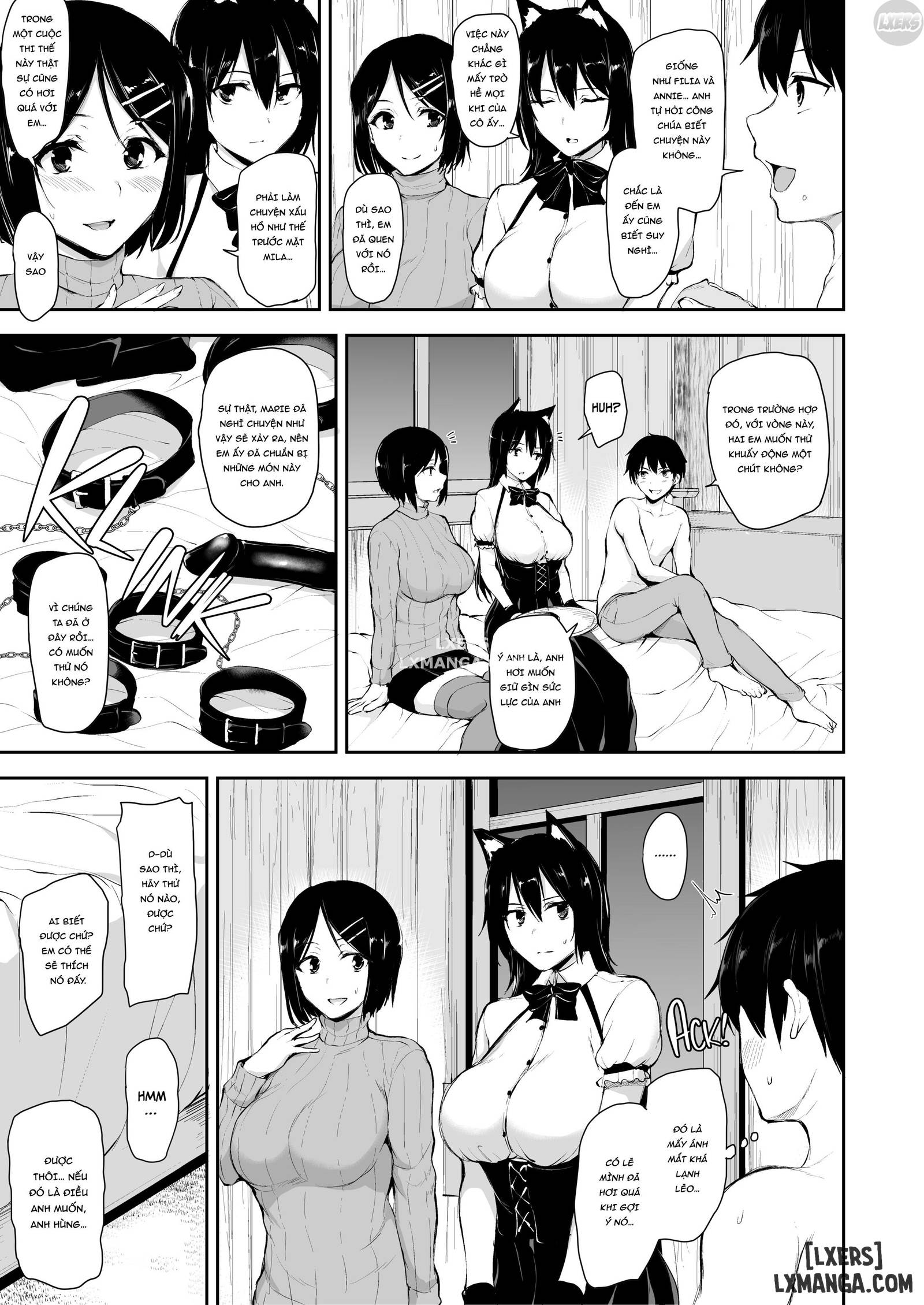 HentaiVN.net - Ảnh 43 - Câu Chuyện Về Harem Ở Dị Giới - Chapter 6