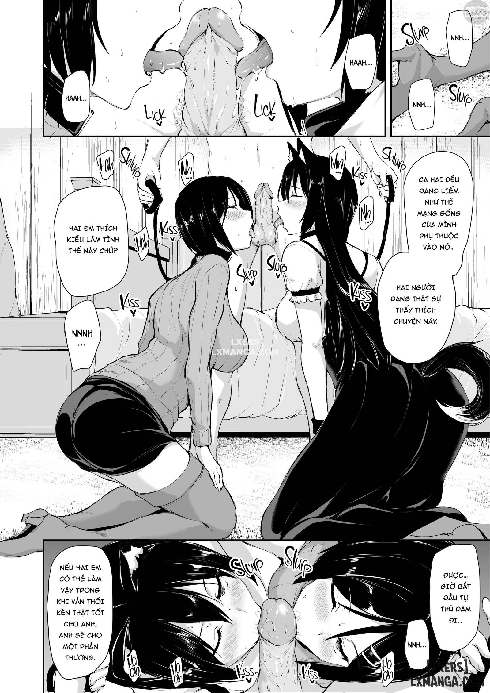 HentaiVN.net - Ảnh 44 - Câu Chuyện Về Harem Ở Dị Giới - Chapter 6