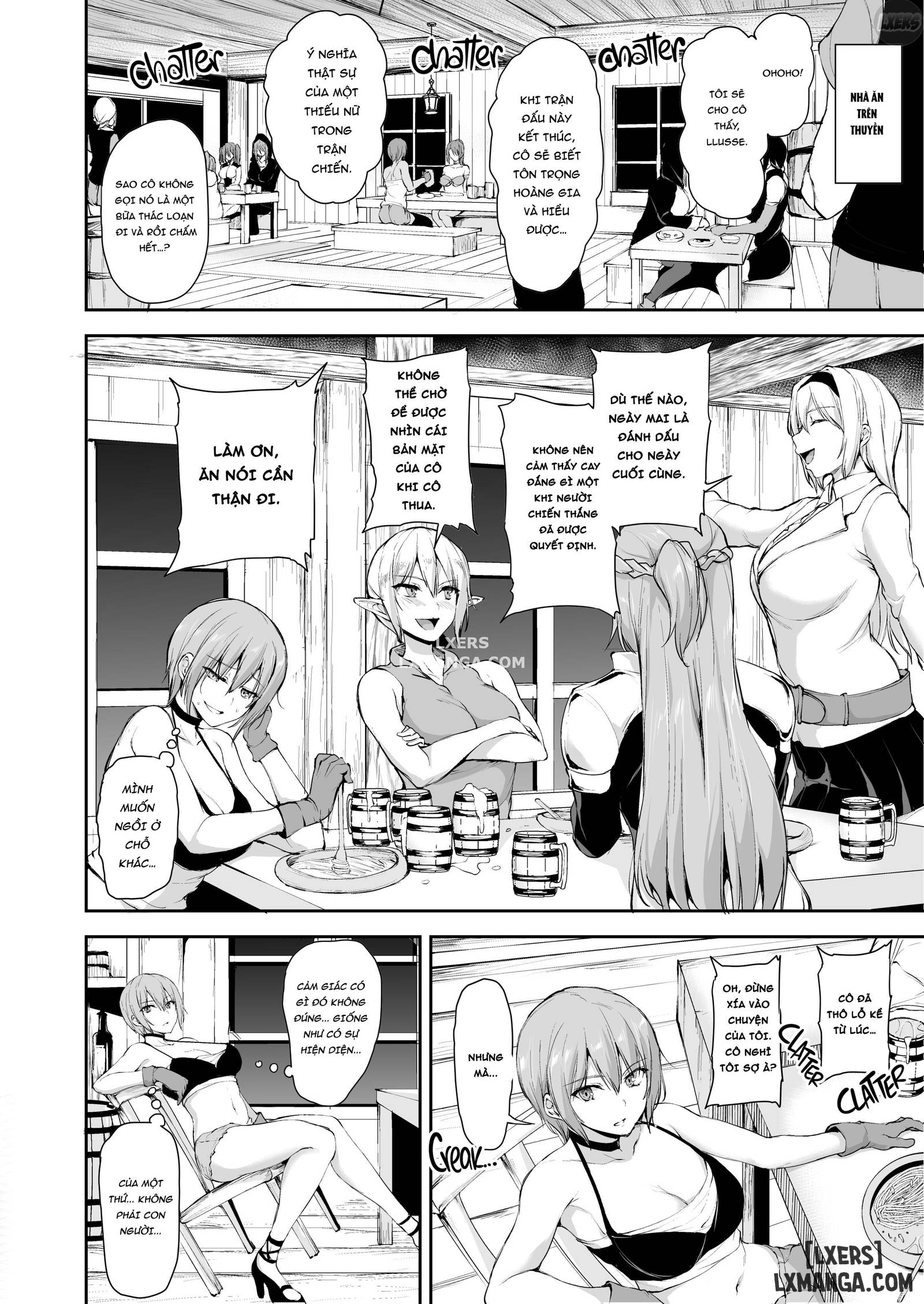 HentaiVN.net - Ảnh 56 - Câu Chuyện Về Harem Ở Dị Giới - Chapter 6