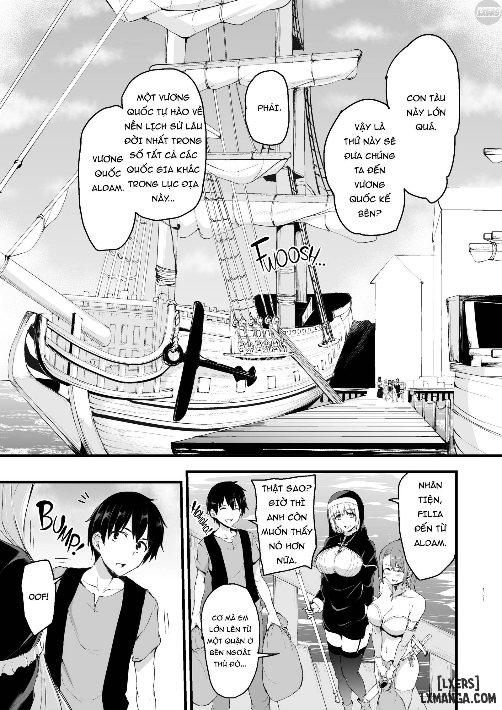 HentaiVN.net - Ảnh 7 - Câu Chuyện Về Harem Ở Dị Giới - Chapter 6