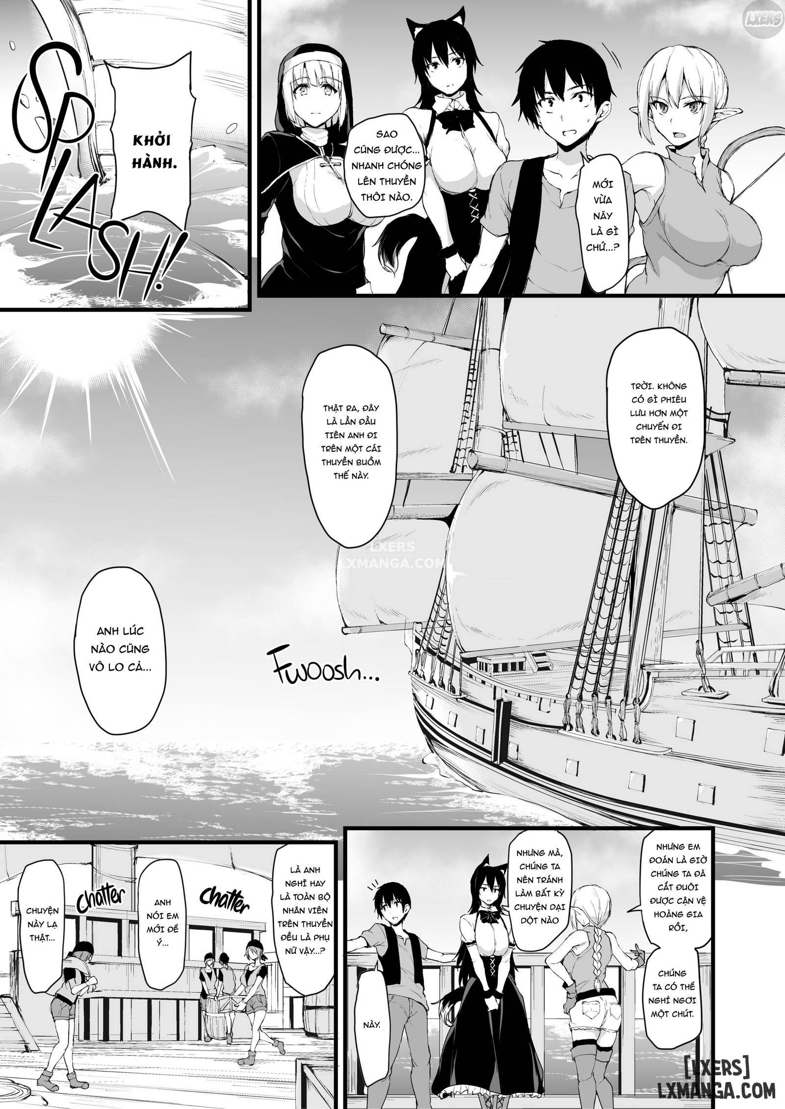 HentaiVN.net - Ảnh 9 - Câu Chuyện Về Harem Ở Dị Giới - Chapter 6