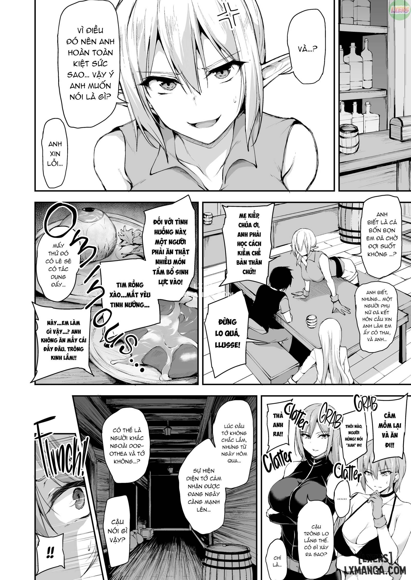 HentaiVN.net - Ảnh 20 - Câu Chuyện Về Harem Ở Dị Giới - Chapter 7