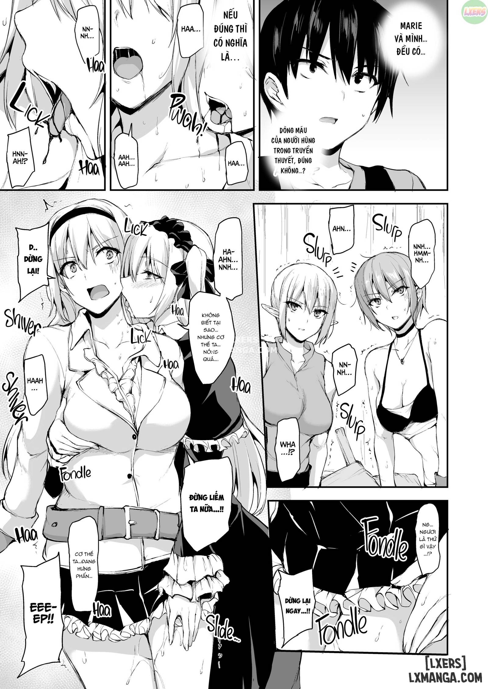 HentaiVN.net - Ảnh 27 - Câu Chuyện Về Harem Ở Dị Giới - Chapter 7